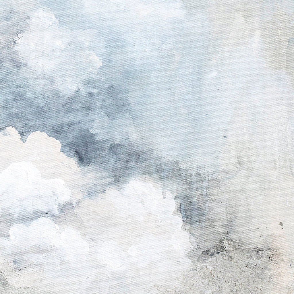 Creamy Dreamy Clouds Luxe Art Print