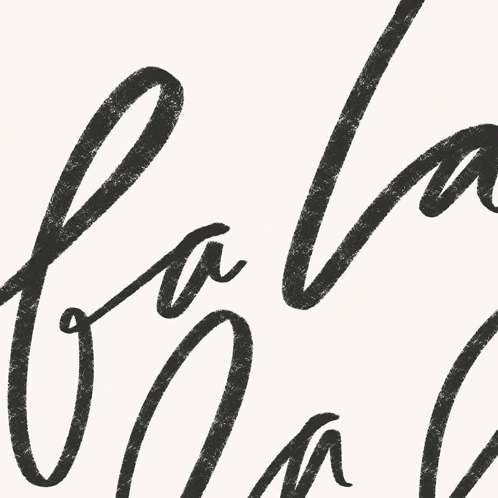 Fa La La | Holiday Red | Canvas