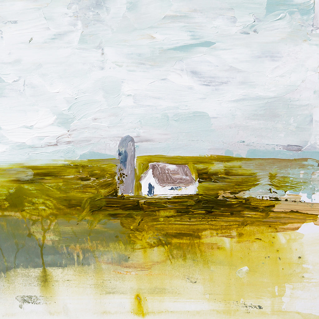 Little White Barn | Art Print