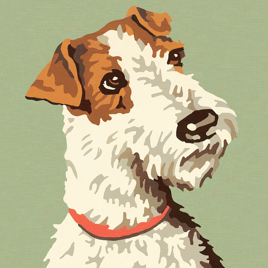 morgan the terrier canvas