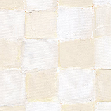 Ivory Checks | Art Print