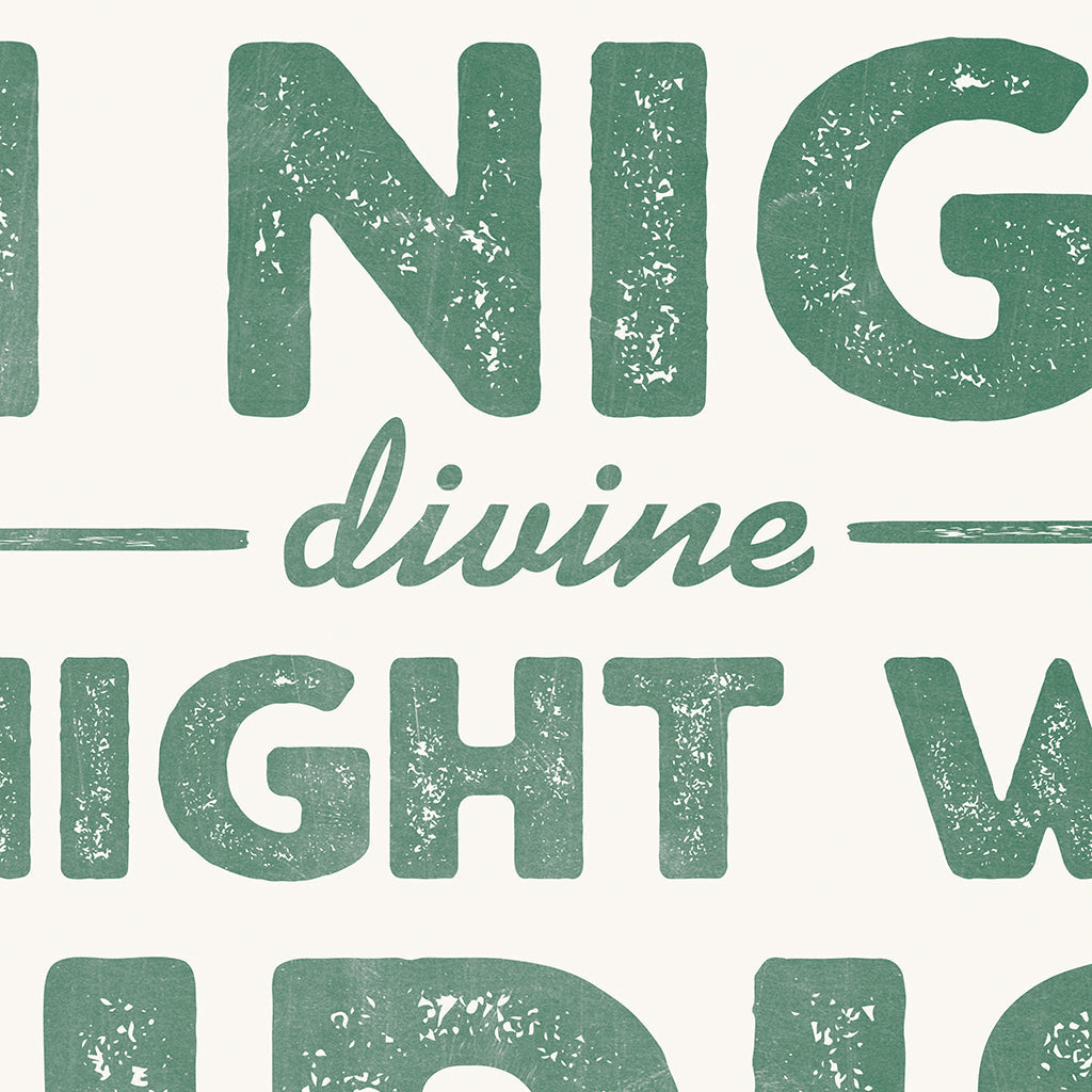 O Night When Christ Was Born Luxe Art Print