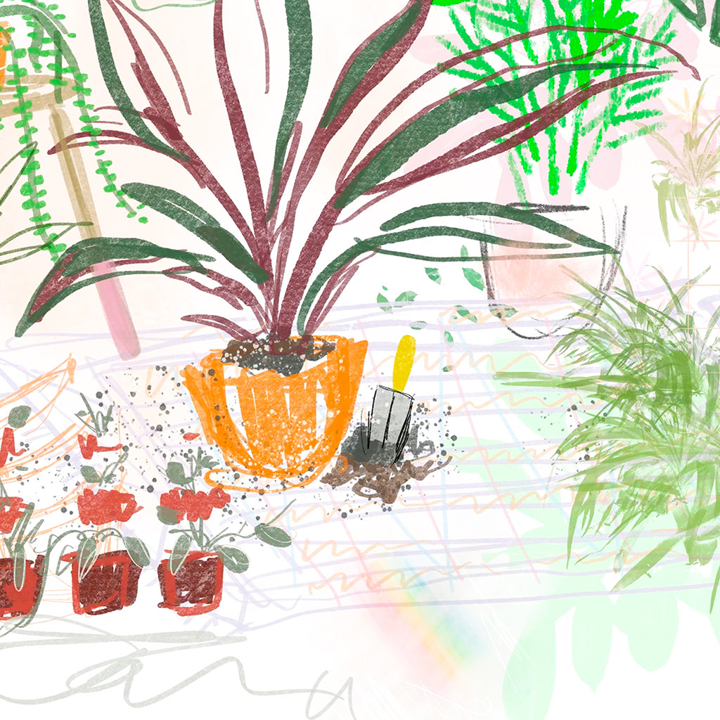 plant shop daydream canvas