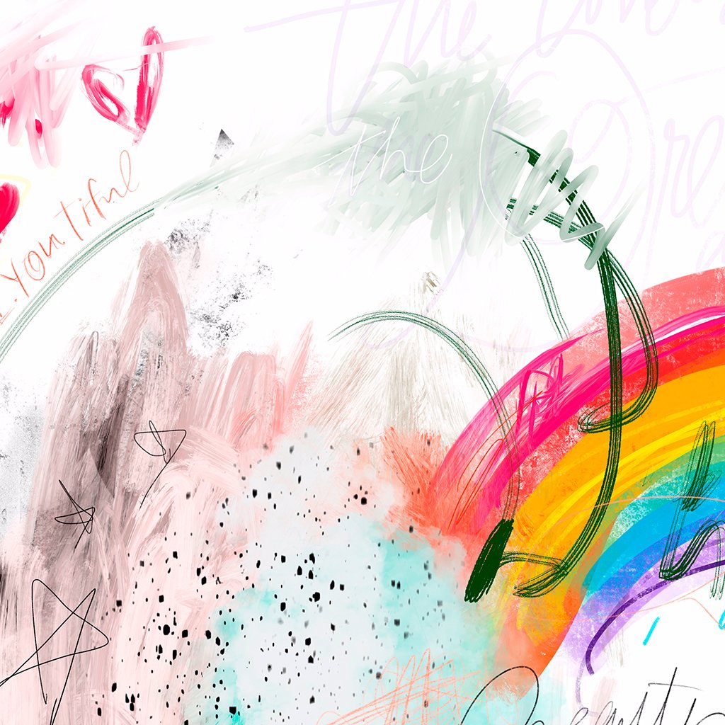 Rainbow Daydream | Art Print