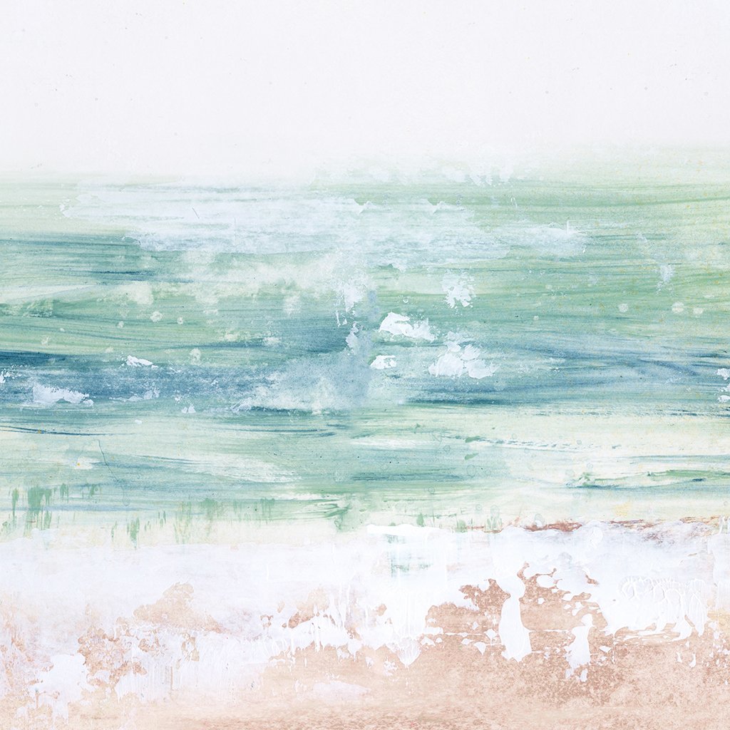 sea glass coast canvas