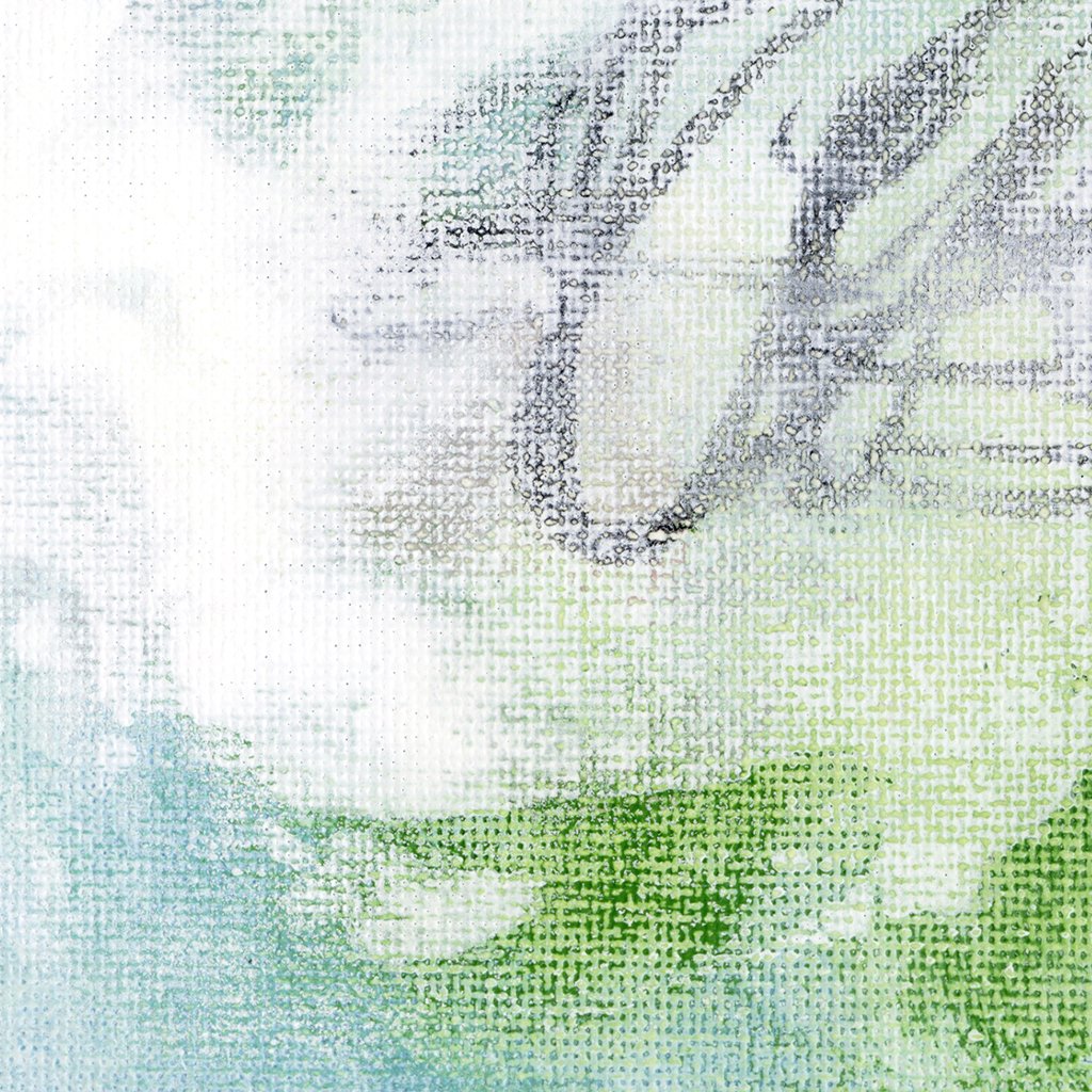 Sea Holly Mini ✧・ﾟ Textured Canvas Wall Art