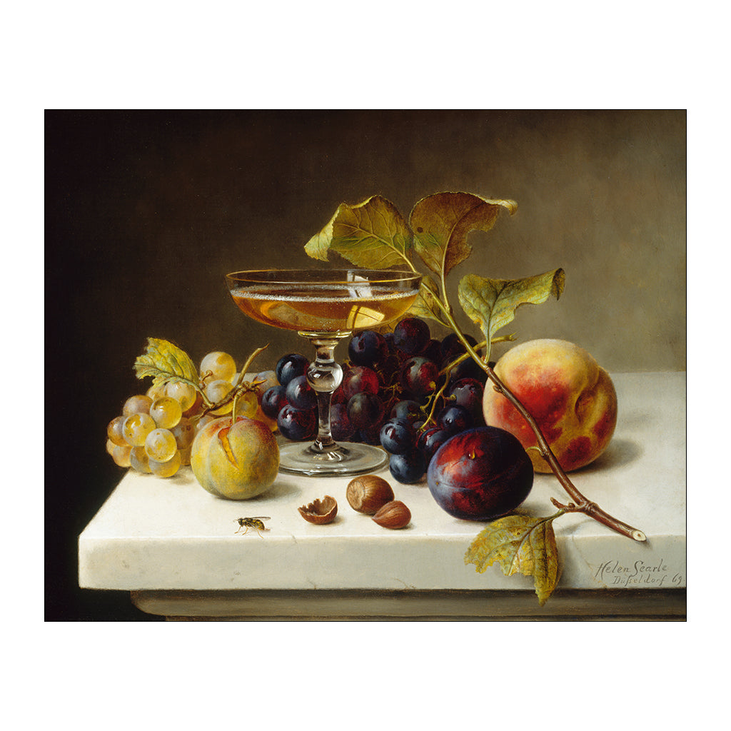 Still Life with Fruit & Champagne