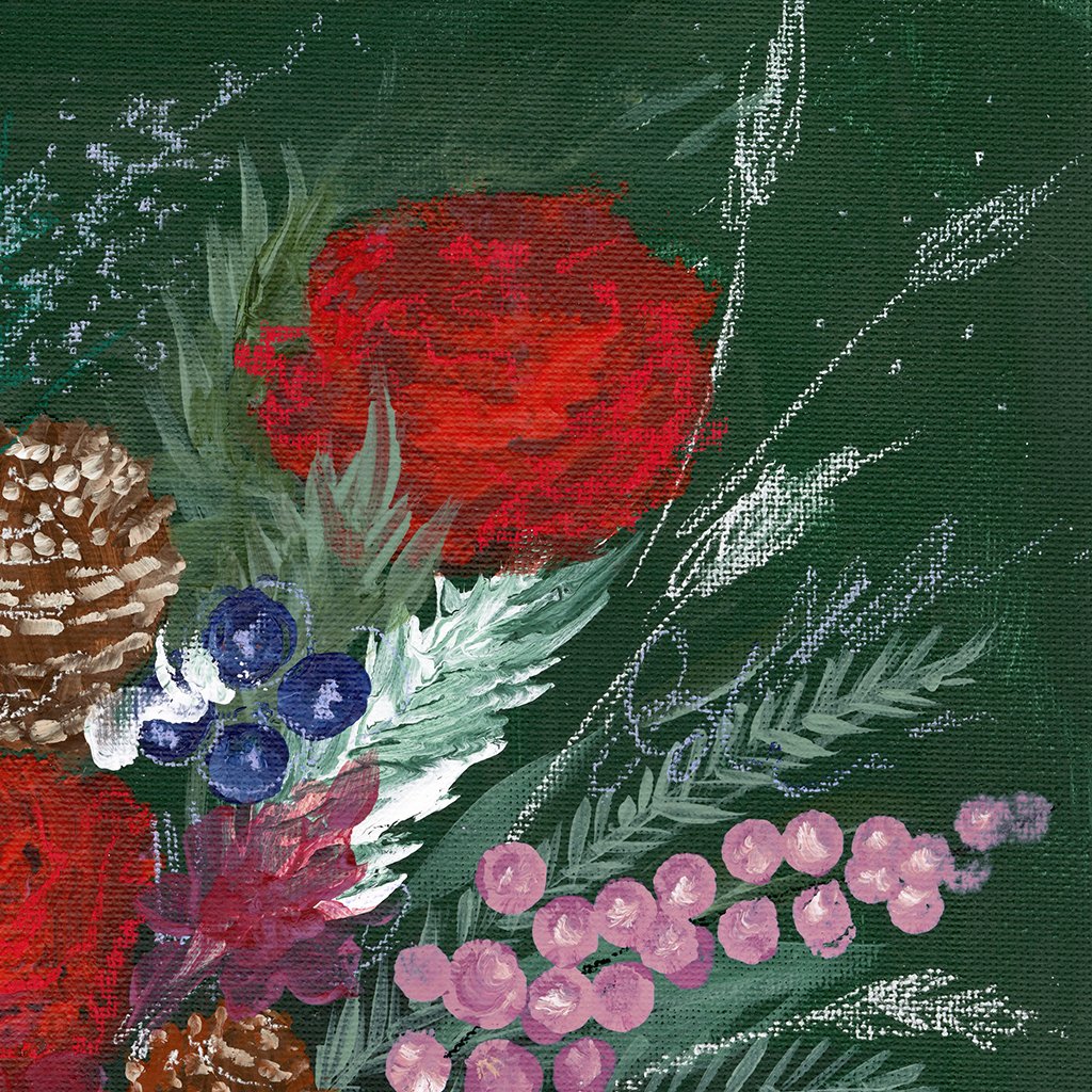 Holiday Bouquet Luxe Art Print