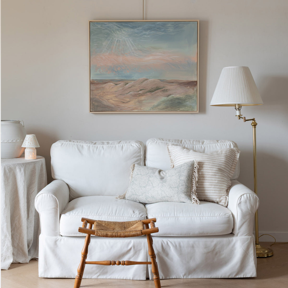 Land of Milk and Honey Canvas Wall Art. horizontal