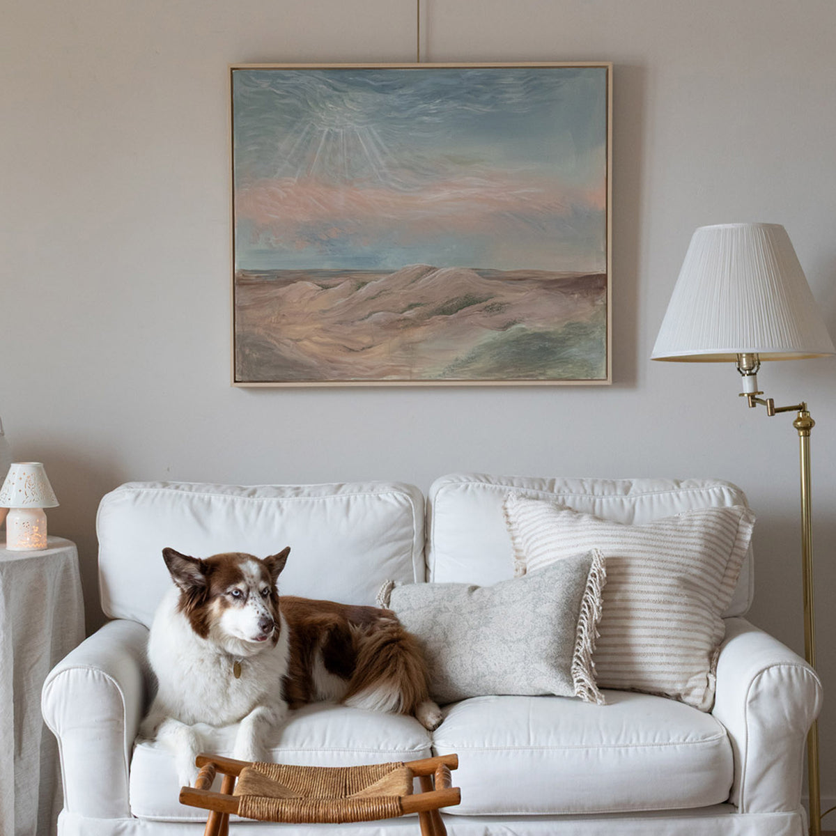 Land of Milk and Honey Canvas Wall Art. horizontal