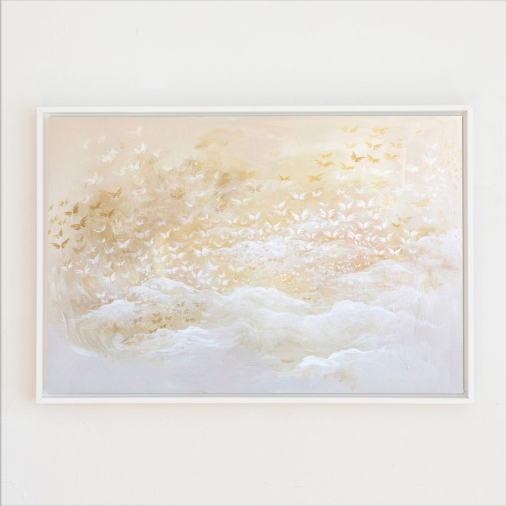 Multitudes Canvas Wall Art . Rectangle