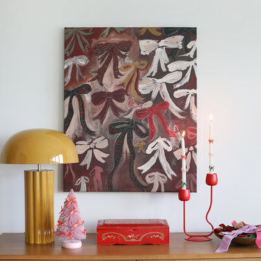 Ribbons and Bows, Vertical | Canvas