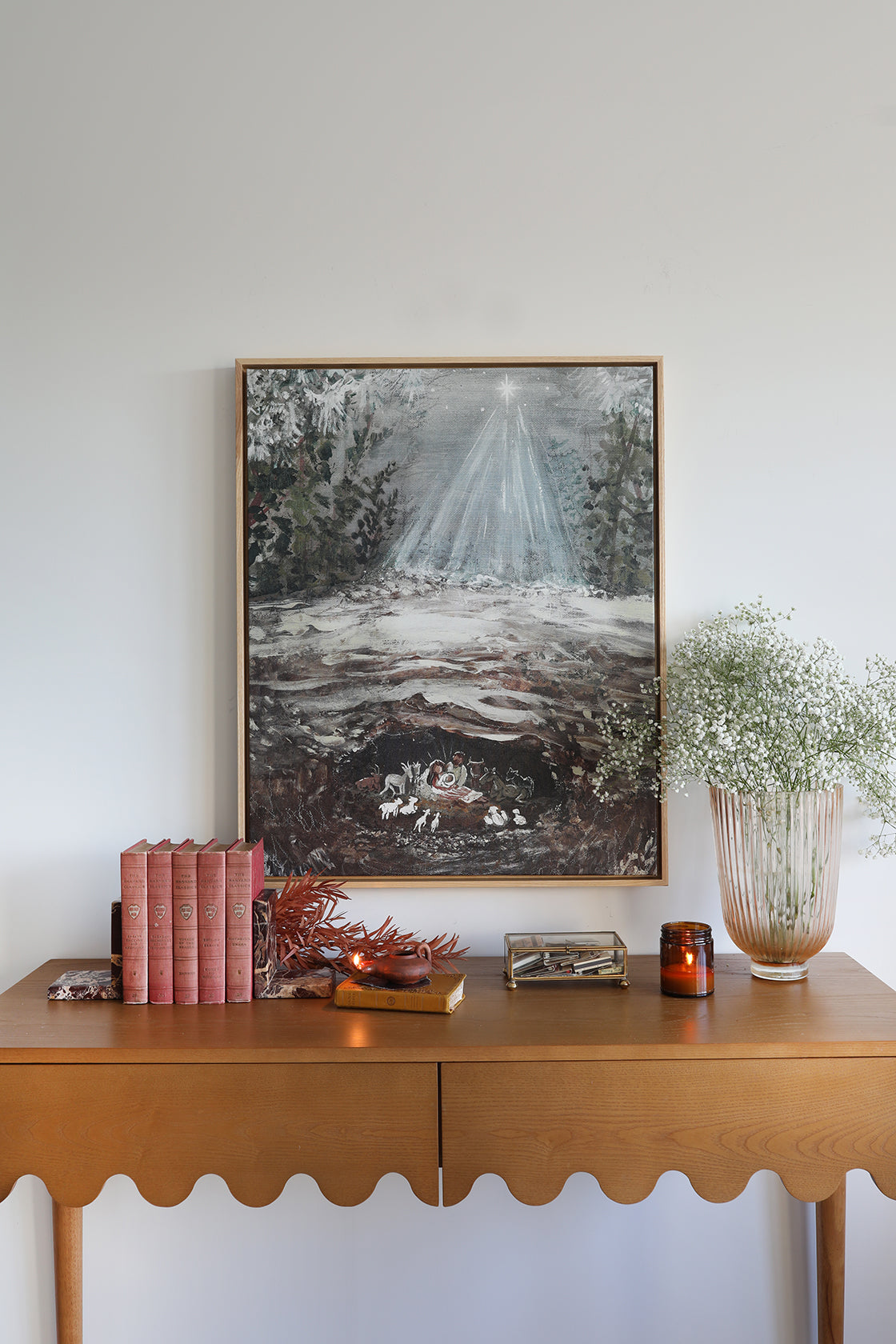 Cozy Nativity | Canvas