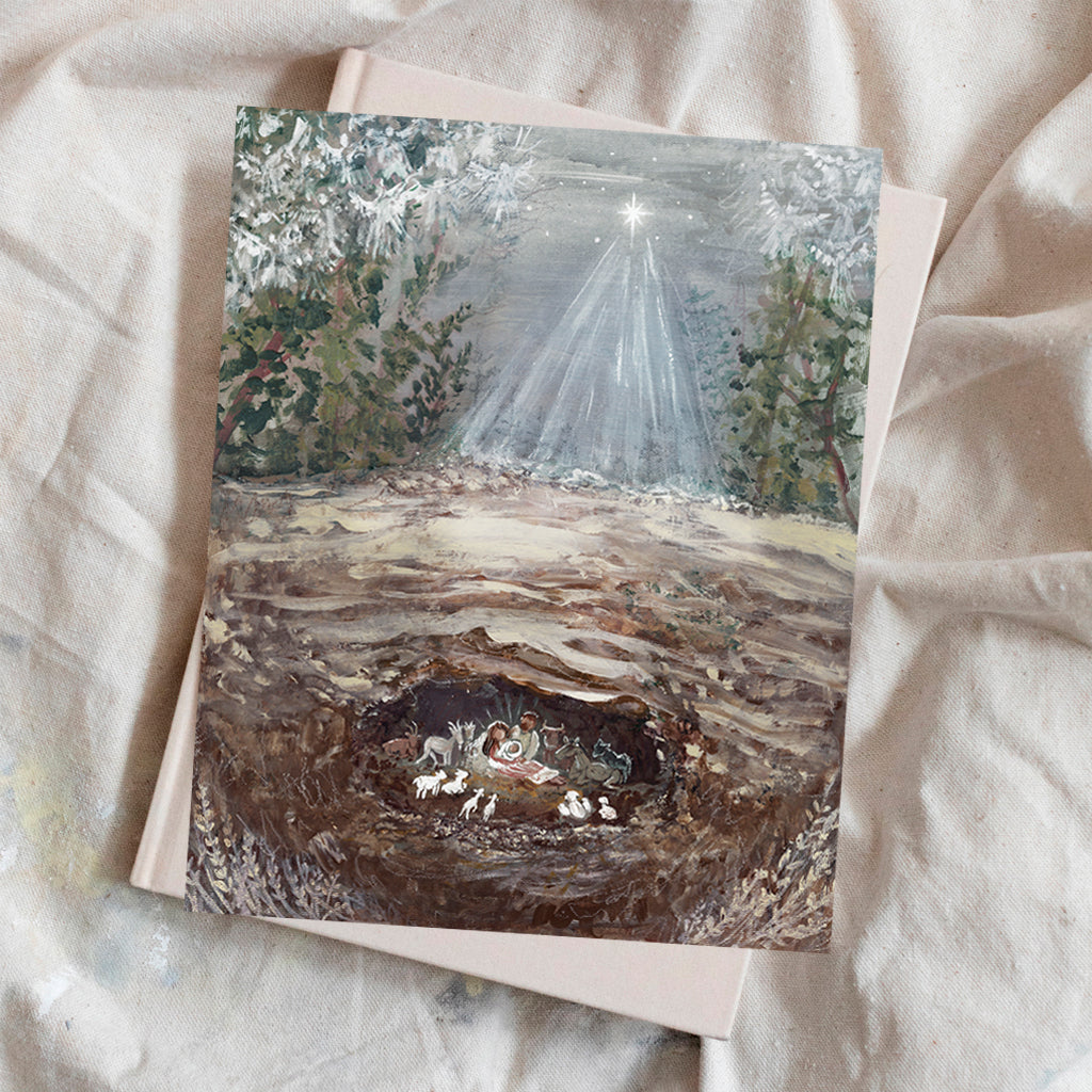 Cozy Nativity (8x10 PDF Download)