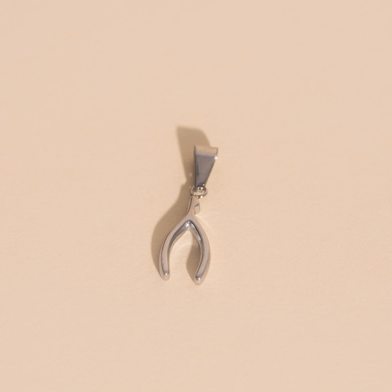 Wishbone Necklace Charm