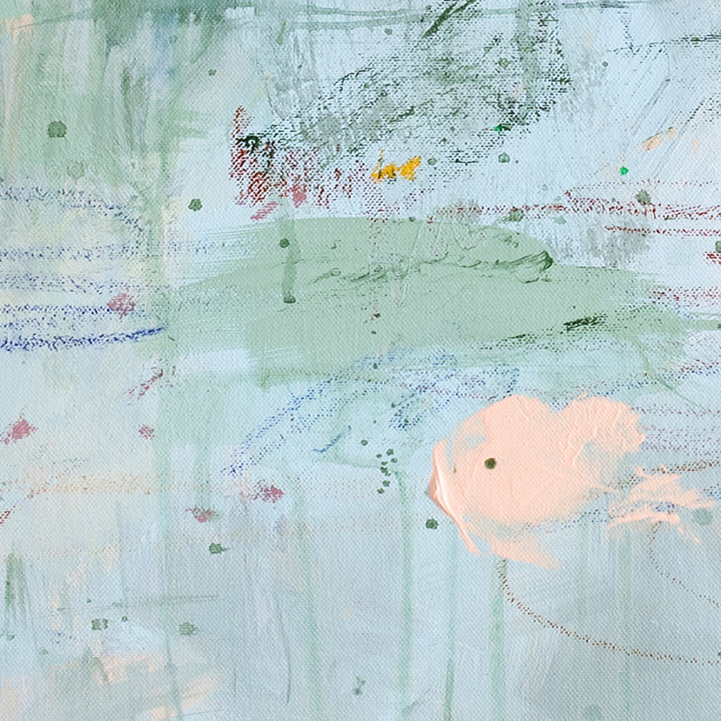 Petals Under Water No. 1 Luxe Art Print