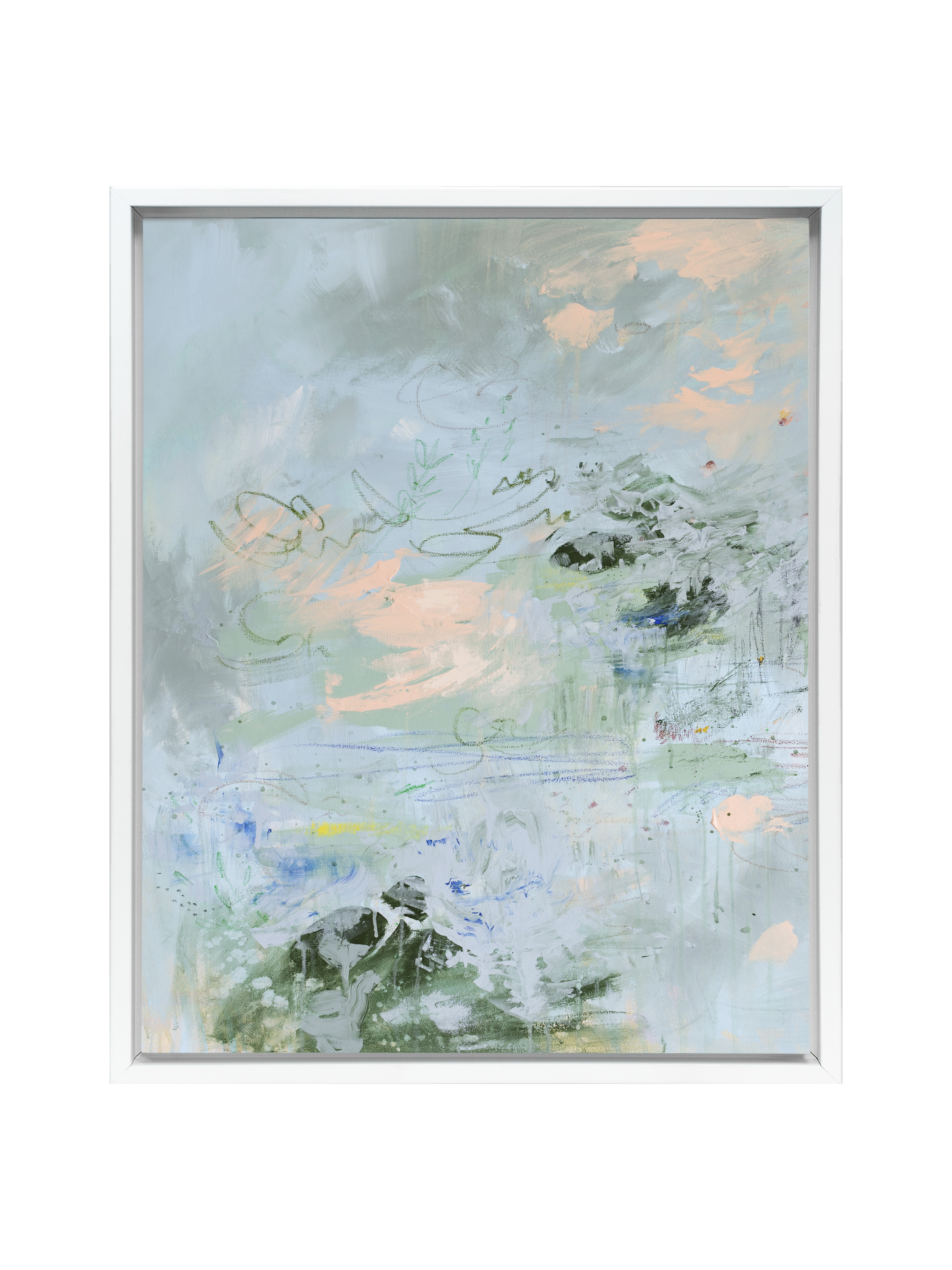 Petals Under Water No. 2 | Canvas