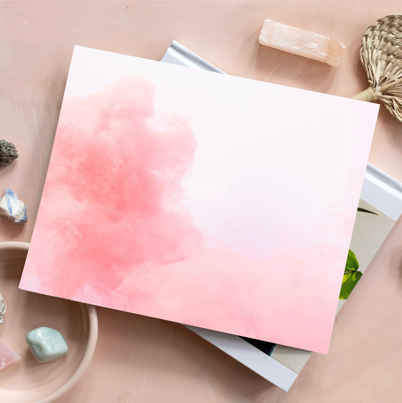 Pink Cloud Luxe Art Print
