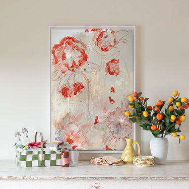 Poppies on Clay | Canvas