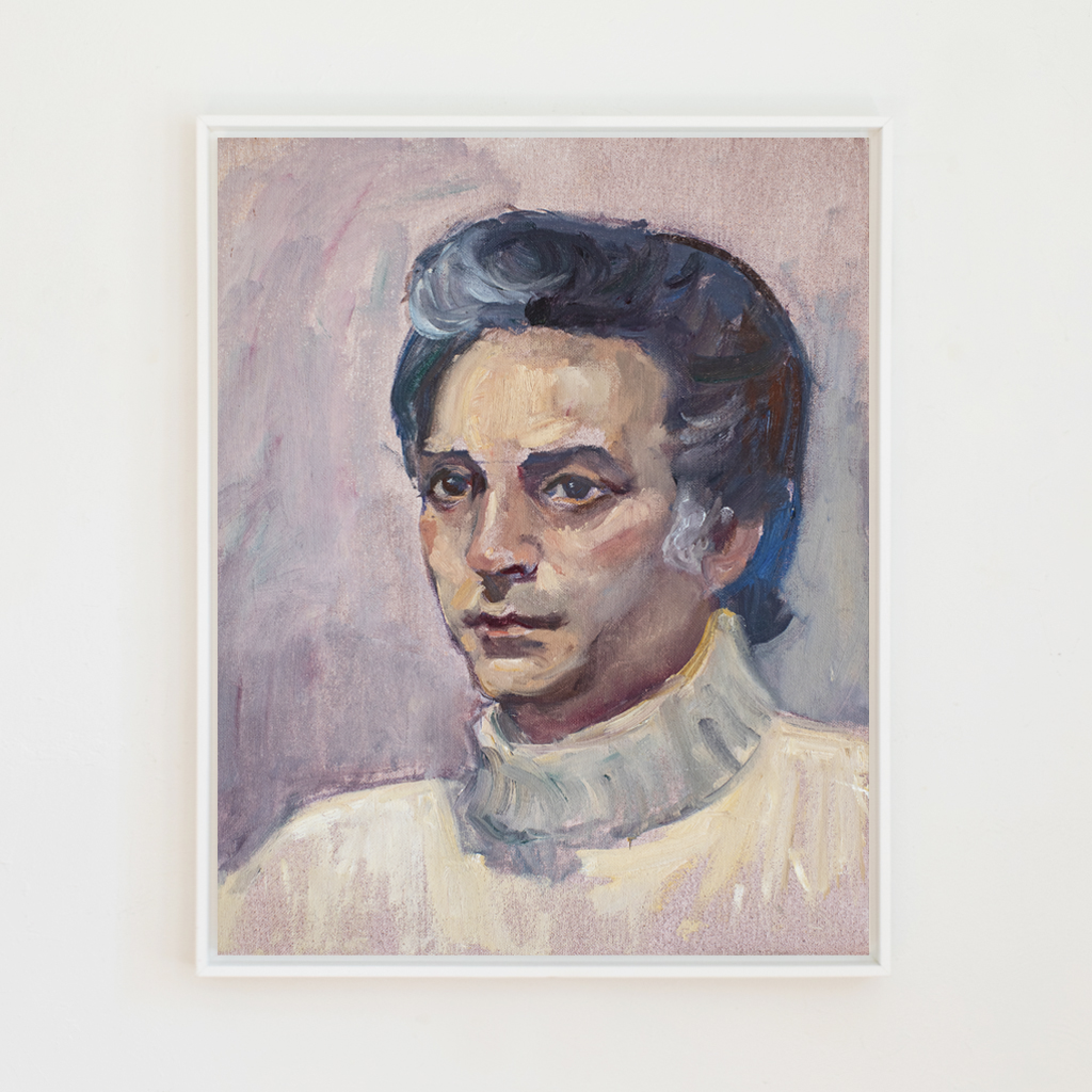 Garden Club President Canvas Wall Art