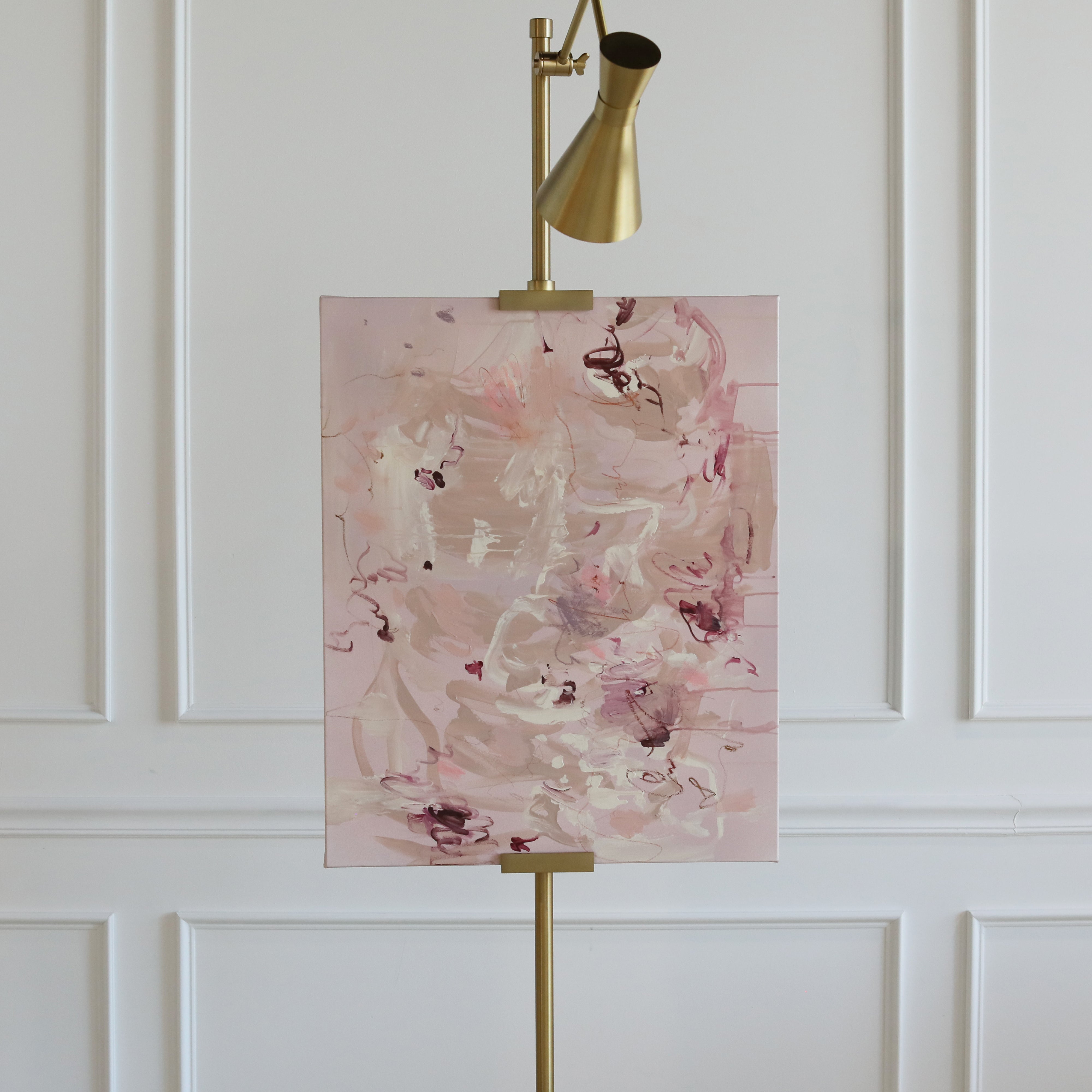 Raspberry Beret Canvas Wall Art