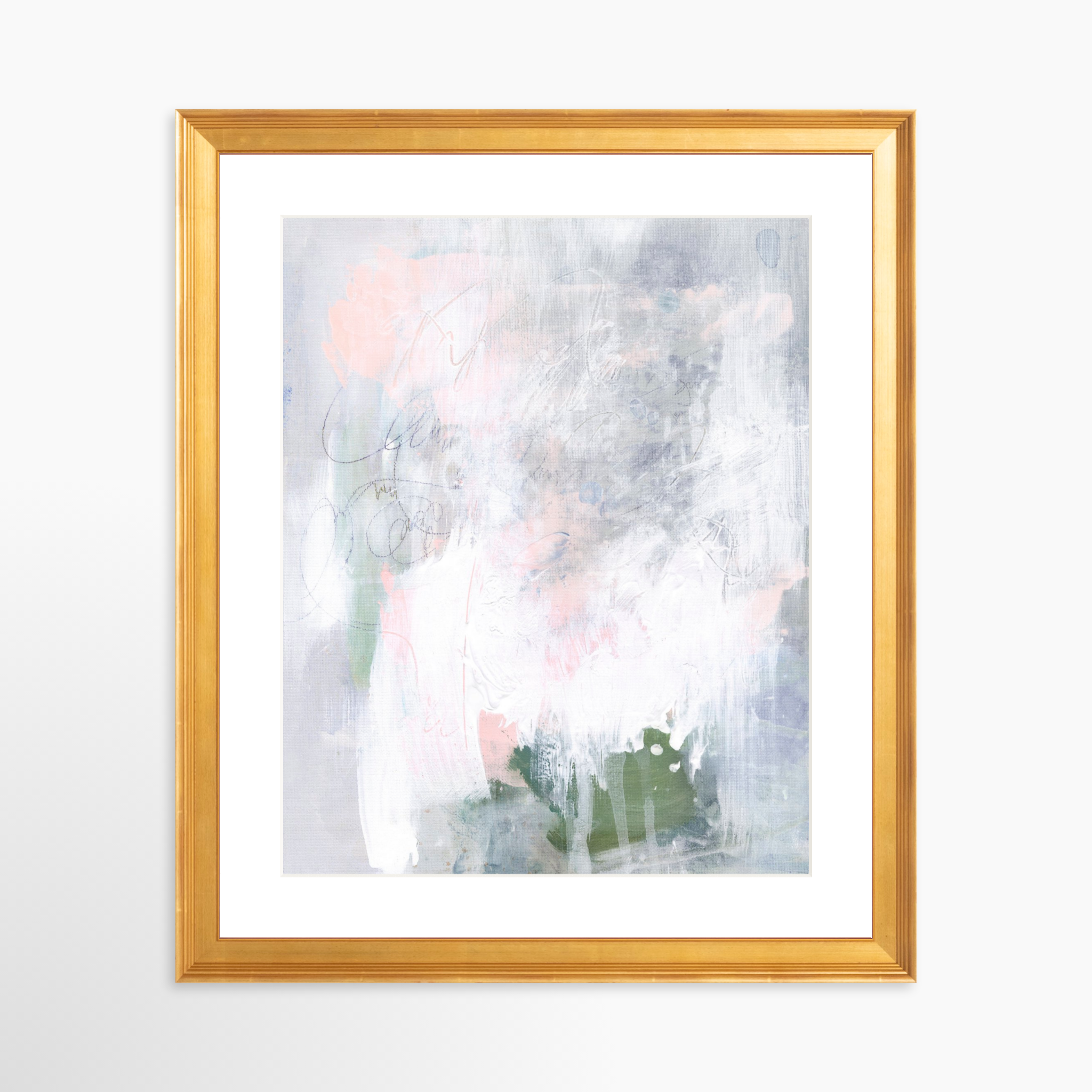 24x30 / Certificate Gold Frame + White Mat