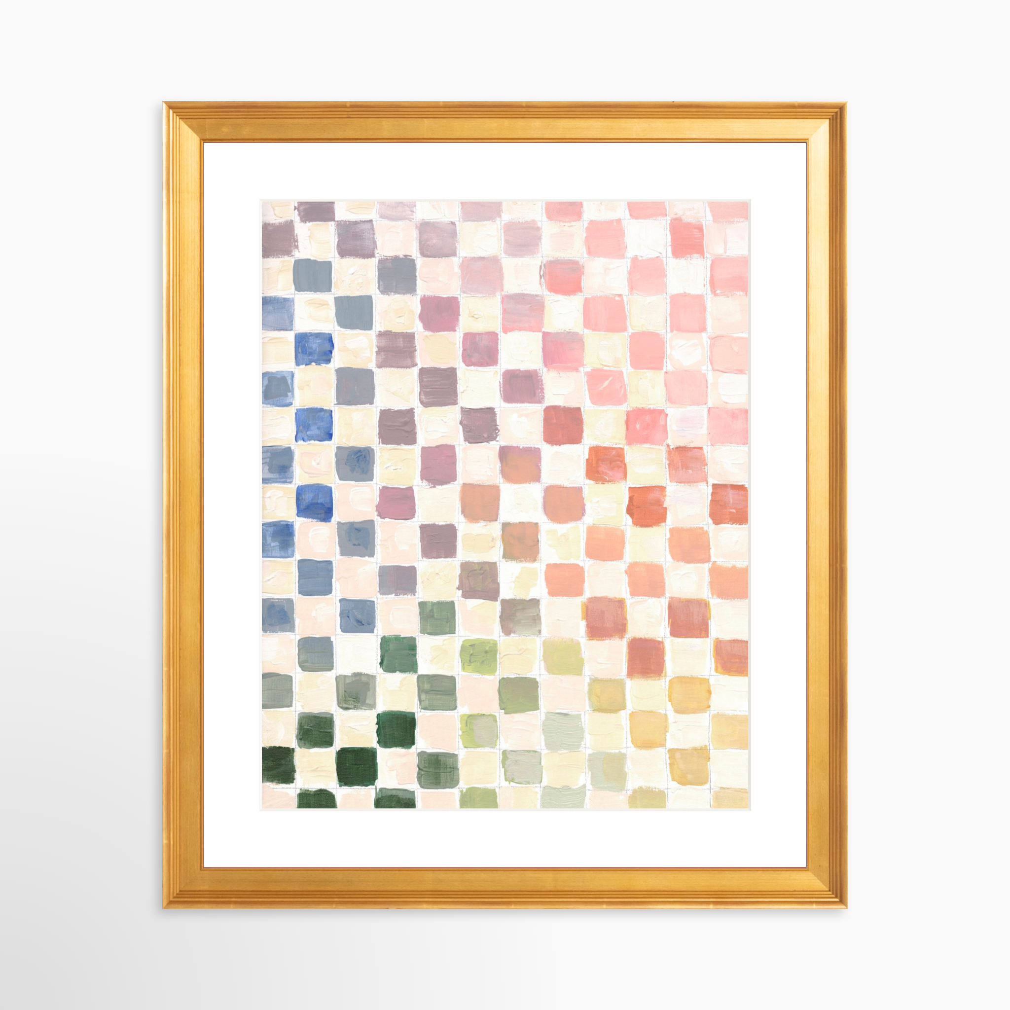 24x30 / Certificate Gold Frame + White Mat