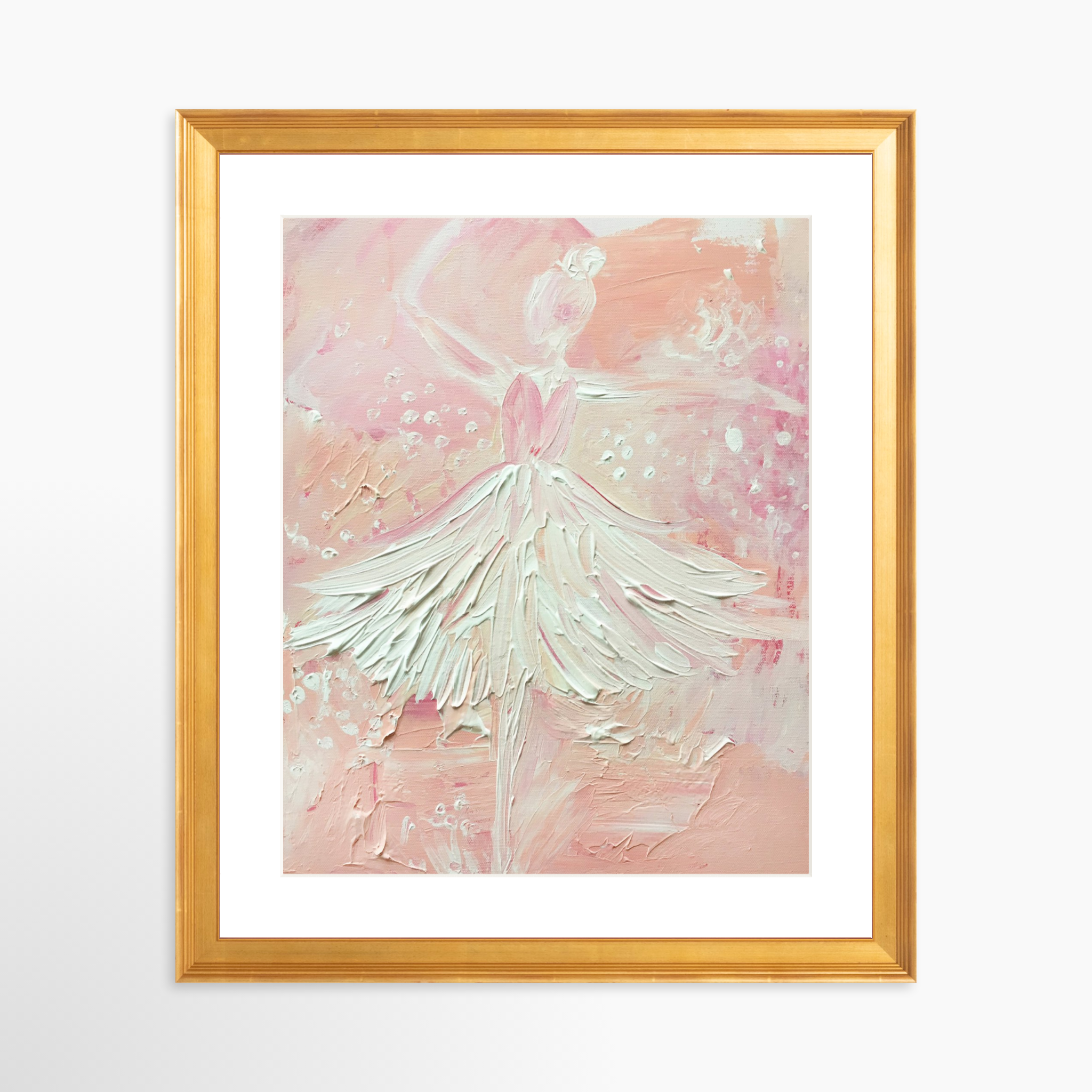 24x30 / Certificate Gold Frame + White Mat