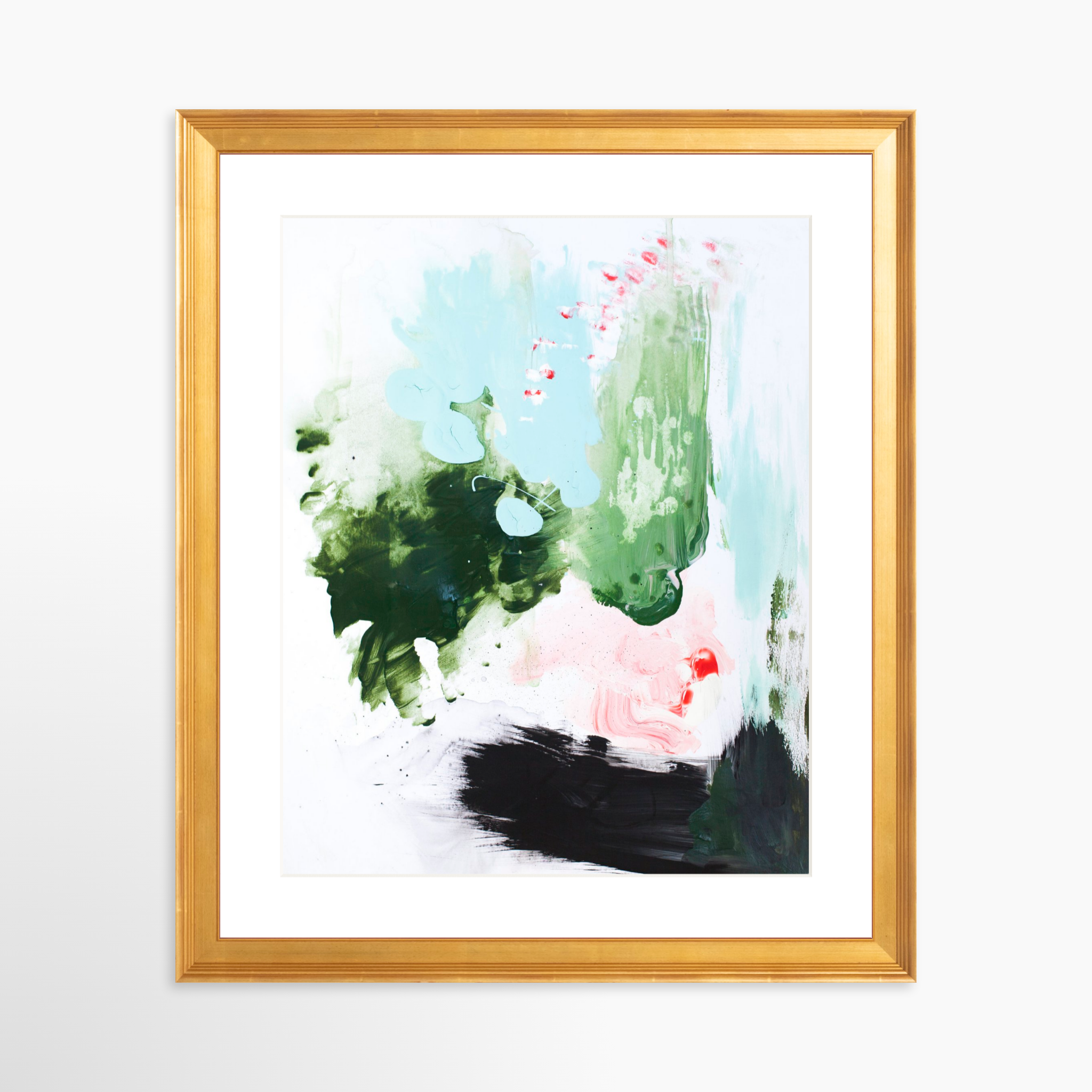 24x30 / Certificate Gold Frame + White Mat