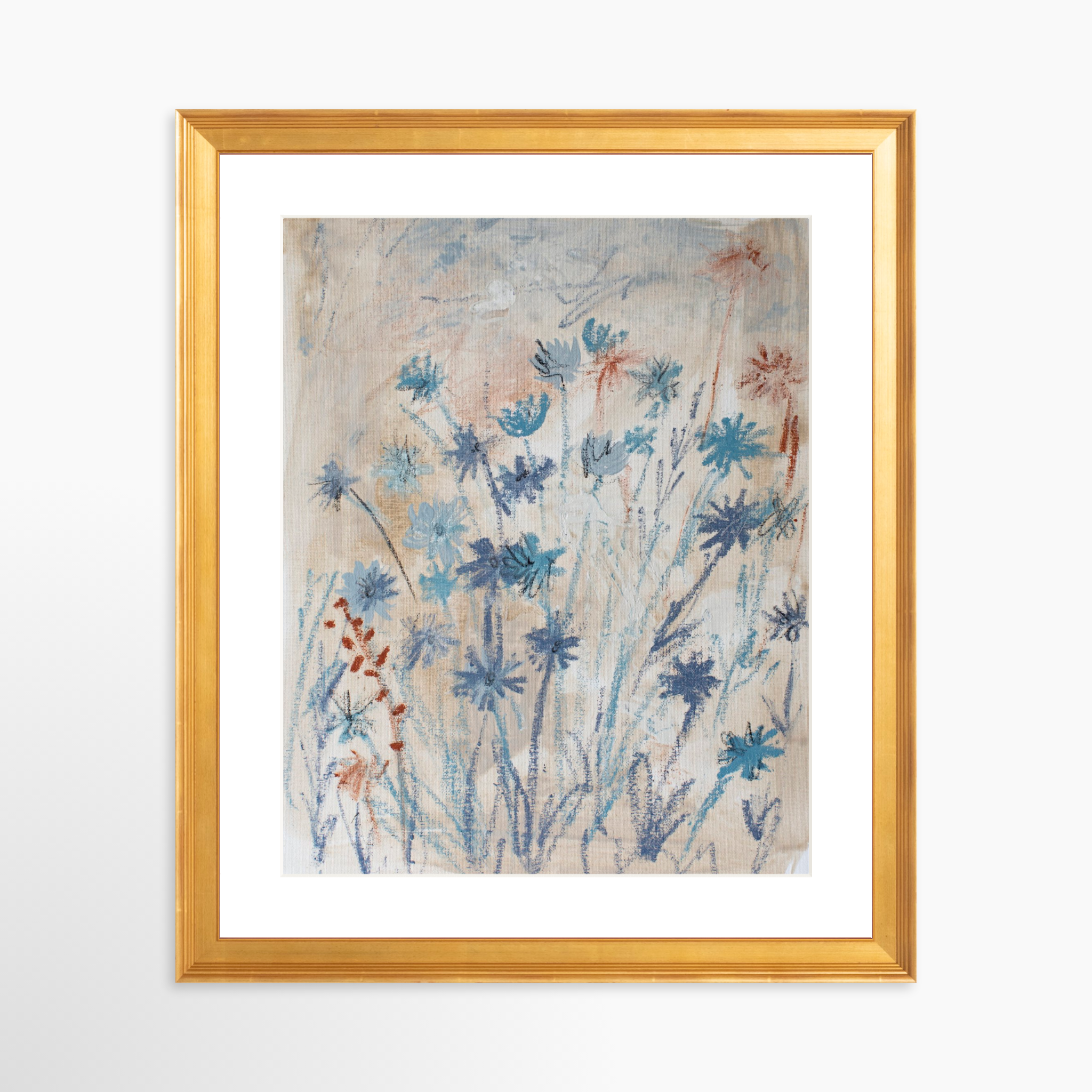24x30 / Certificate Gold Frame + White Mat