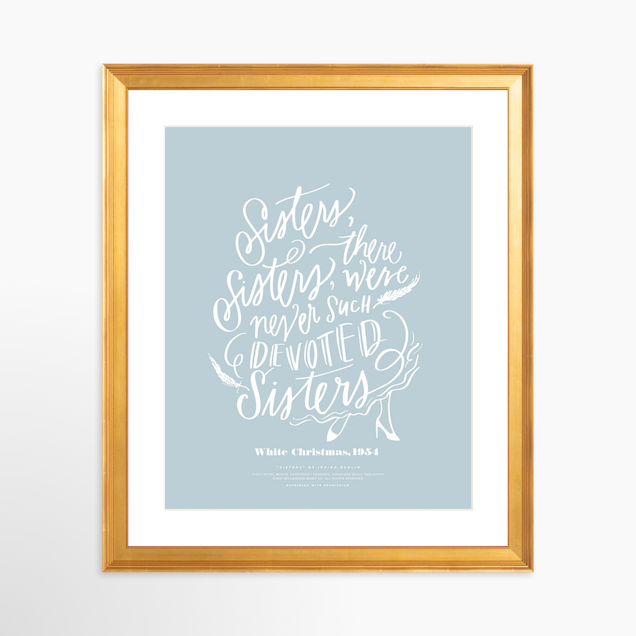 24x30 / Certificate Gold Frame + White Mat