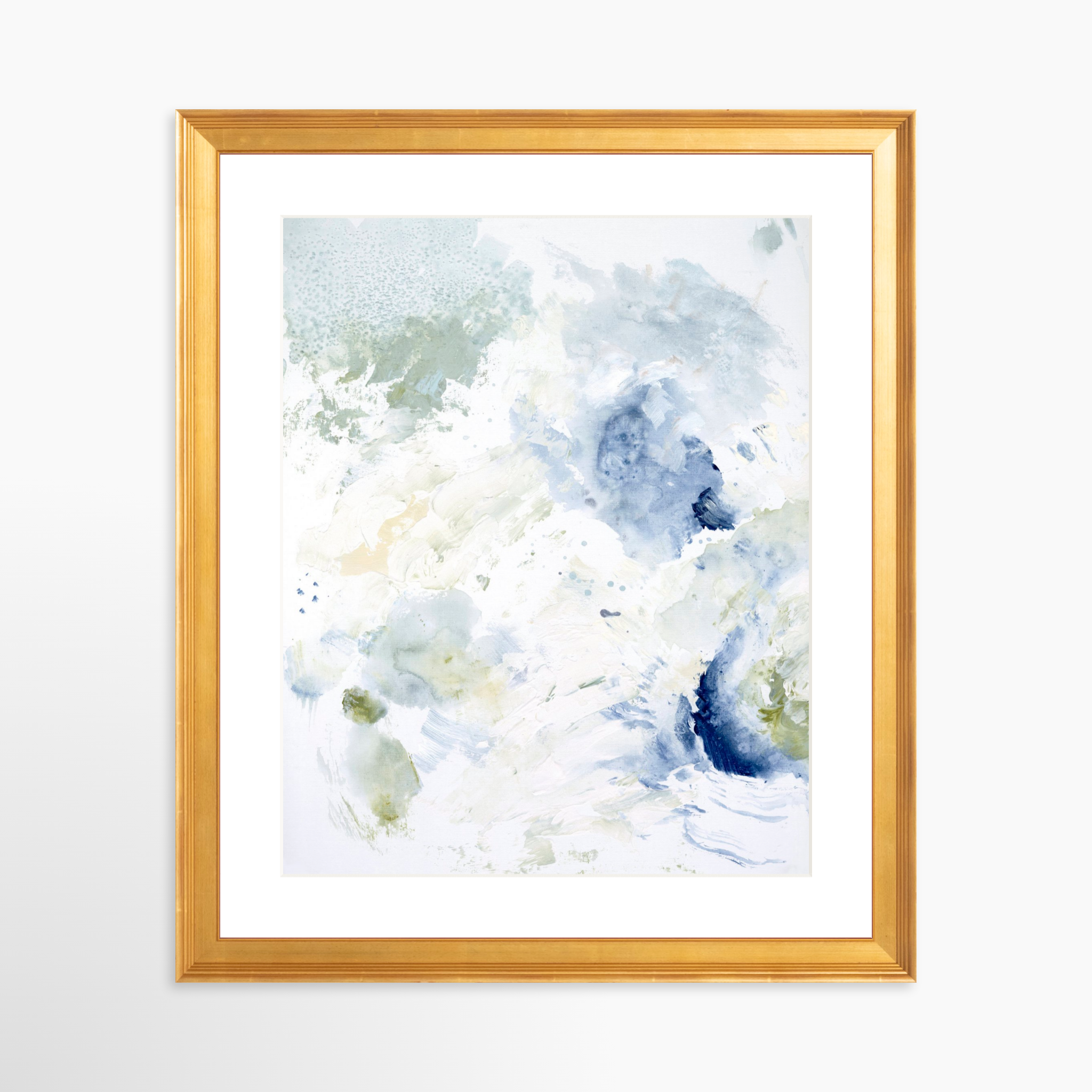 24x30 / Certificate Gold Frame + White Mat