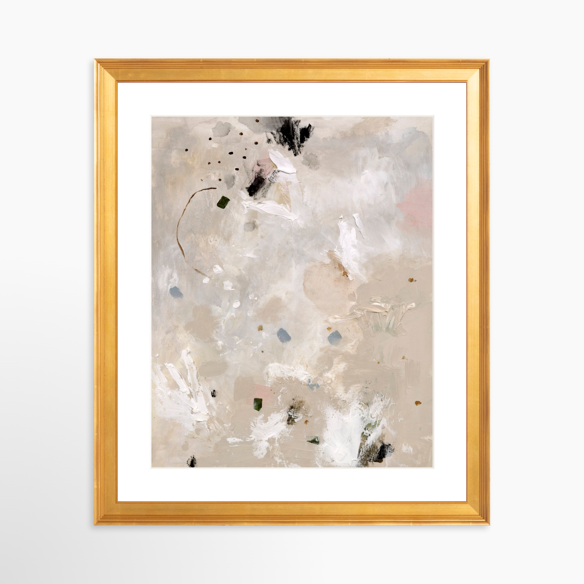 24x30 / Certificate Gold Frame + White Mat