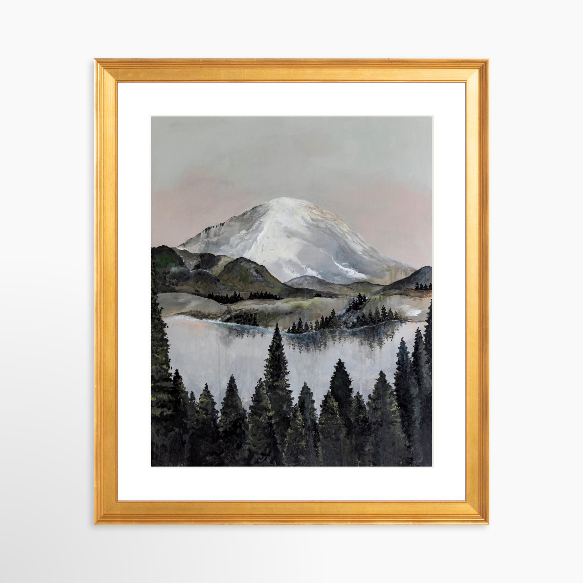 24x30 / Certificate Gold Frame + White Mat