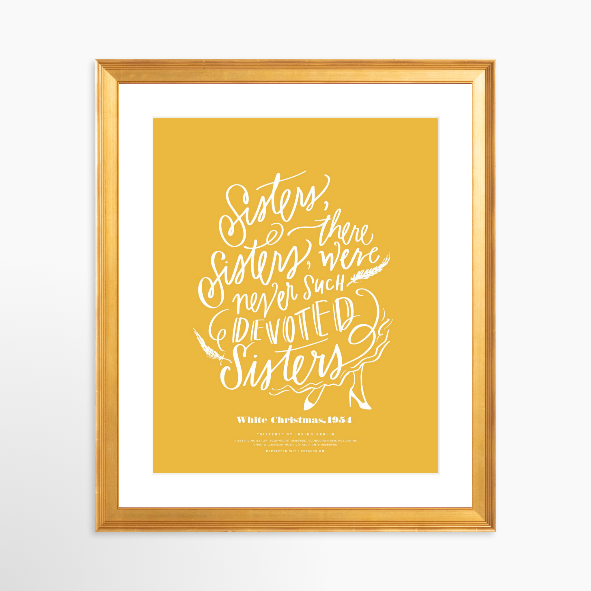 24x30 / Certificate Gold Frame + White Mat