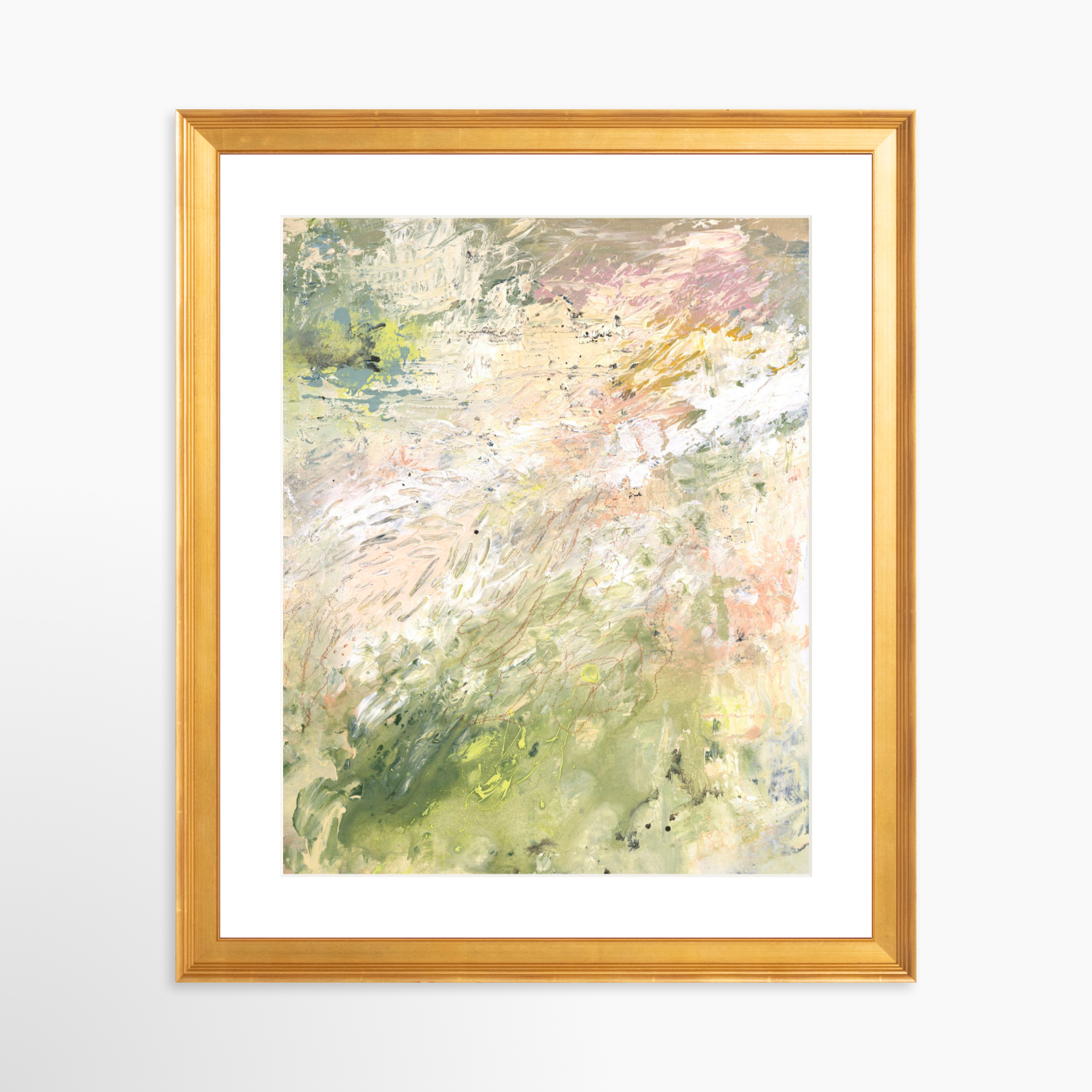 24x30 / Certificate Gold Frame + White Mat