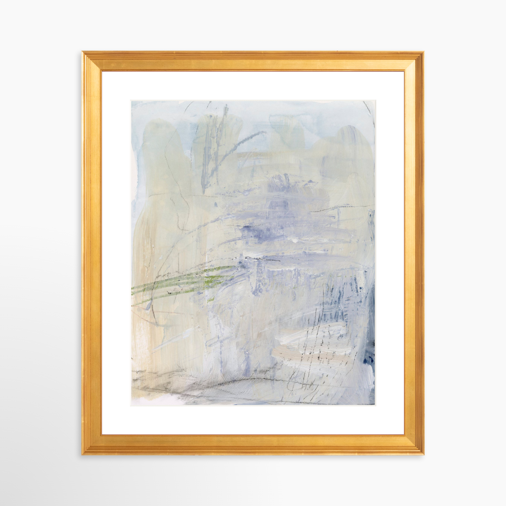 24x30 / Certificate Gold Frame + White Mat