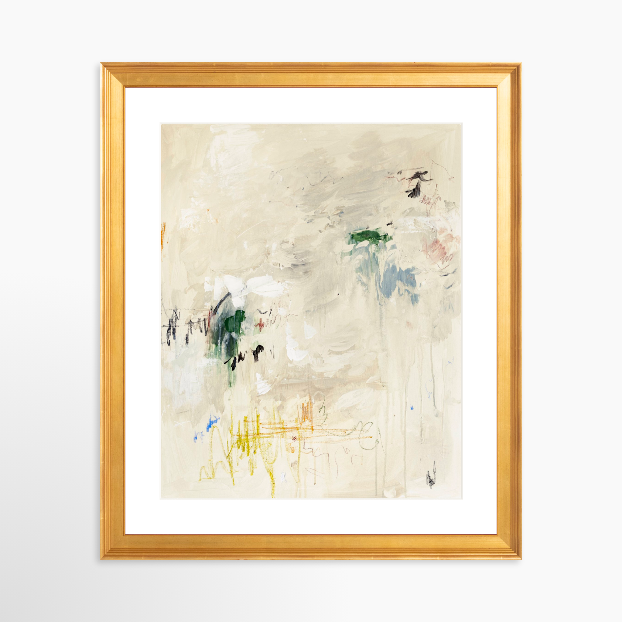 24x30 / Certificate Gold Frame + White Mat