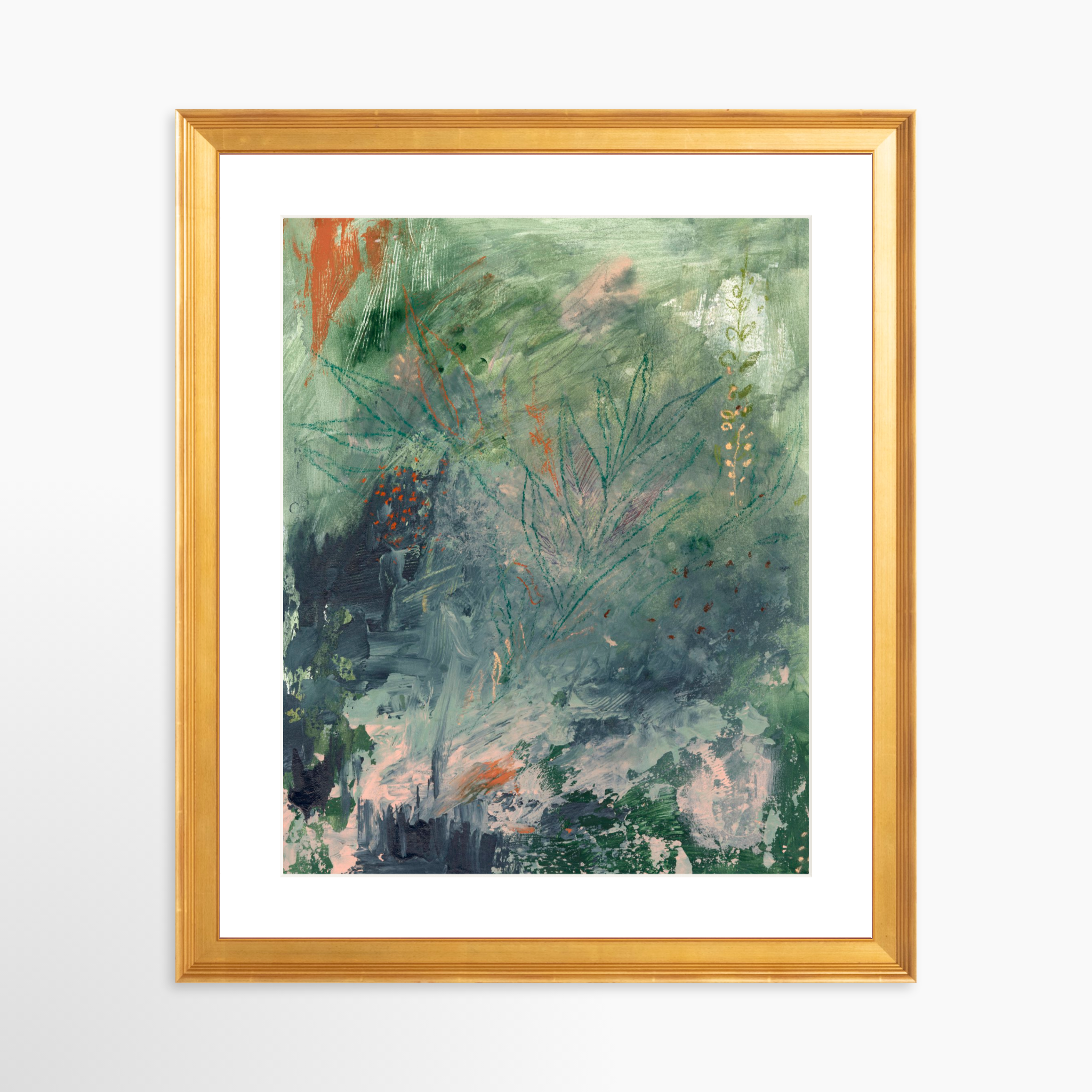 24x30 / Certificate Gold Frame + White Mat