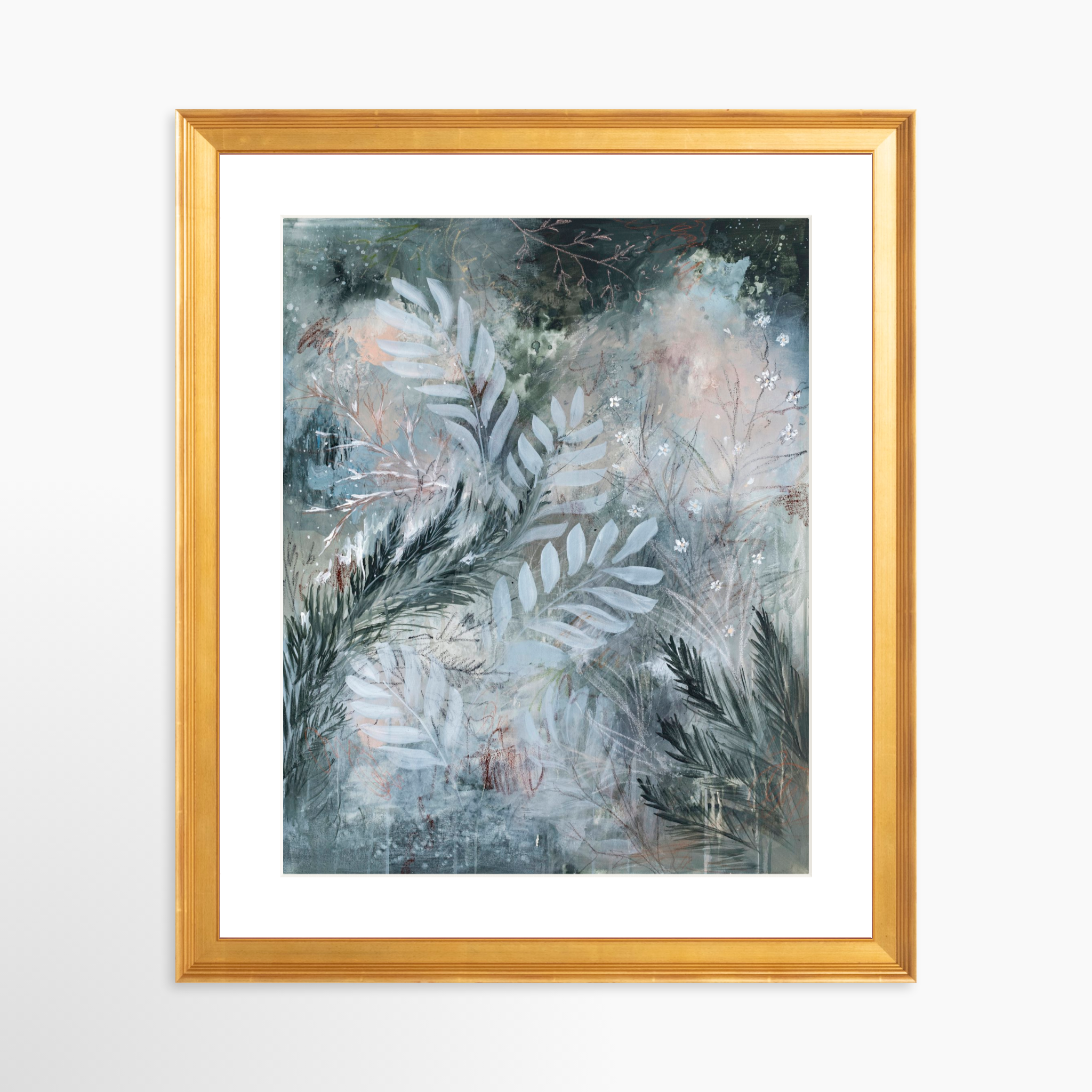 24x30 / Certificate Gold Frame + White Mat