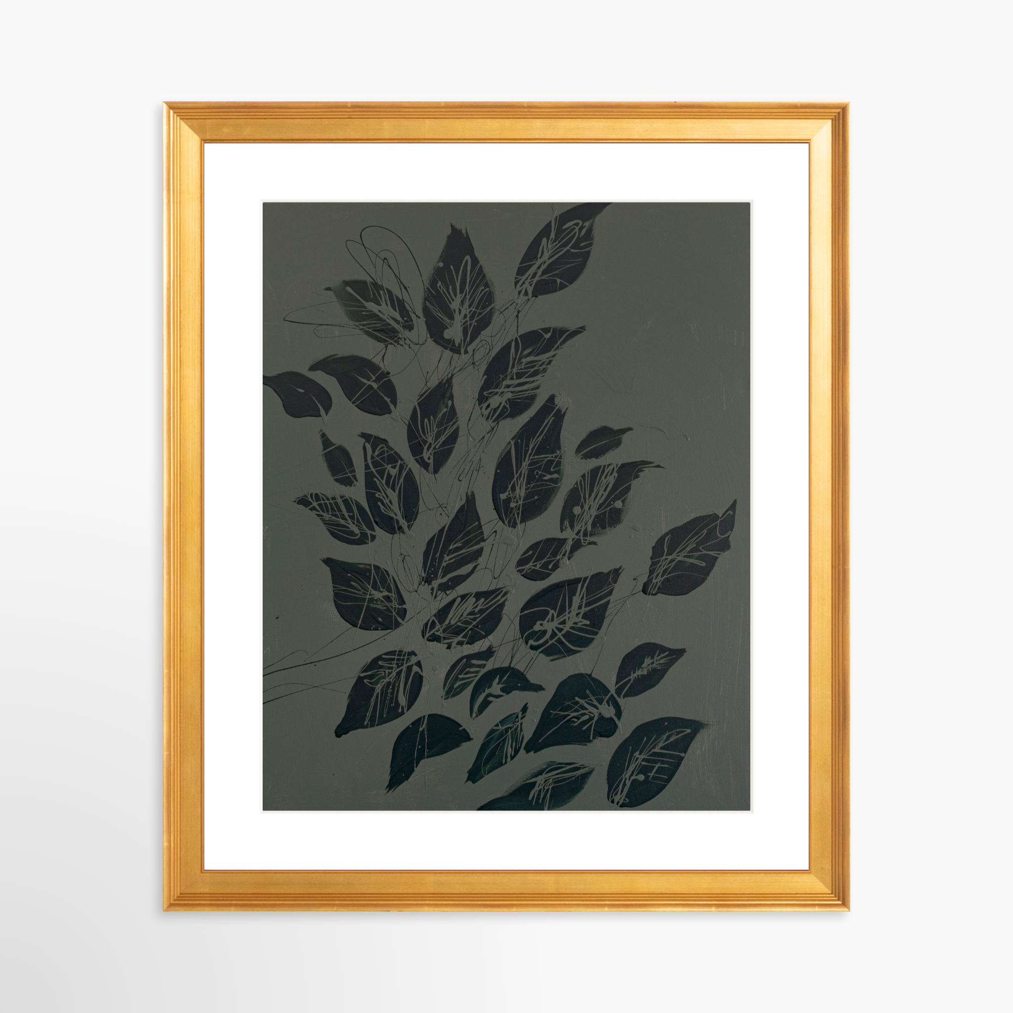 24x30 / Certificate Gold Frame + White Mat