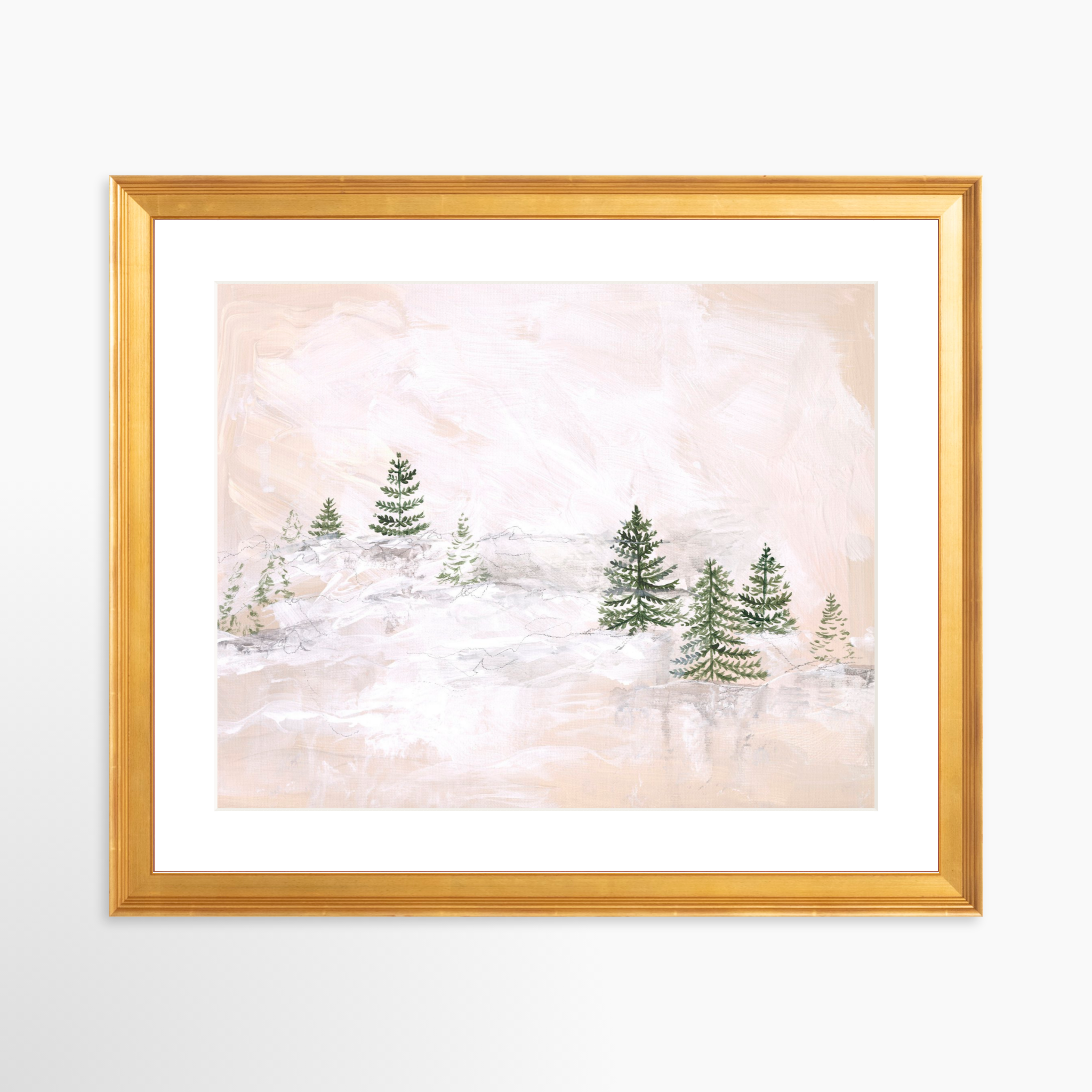 30x24 / Certificate Gold Frame + White Mat