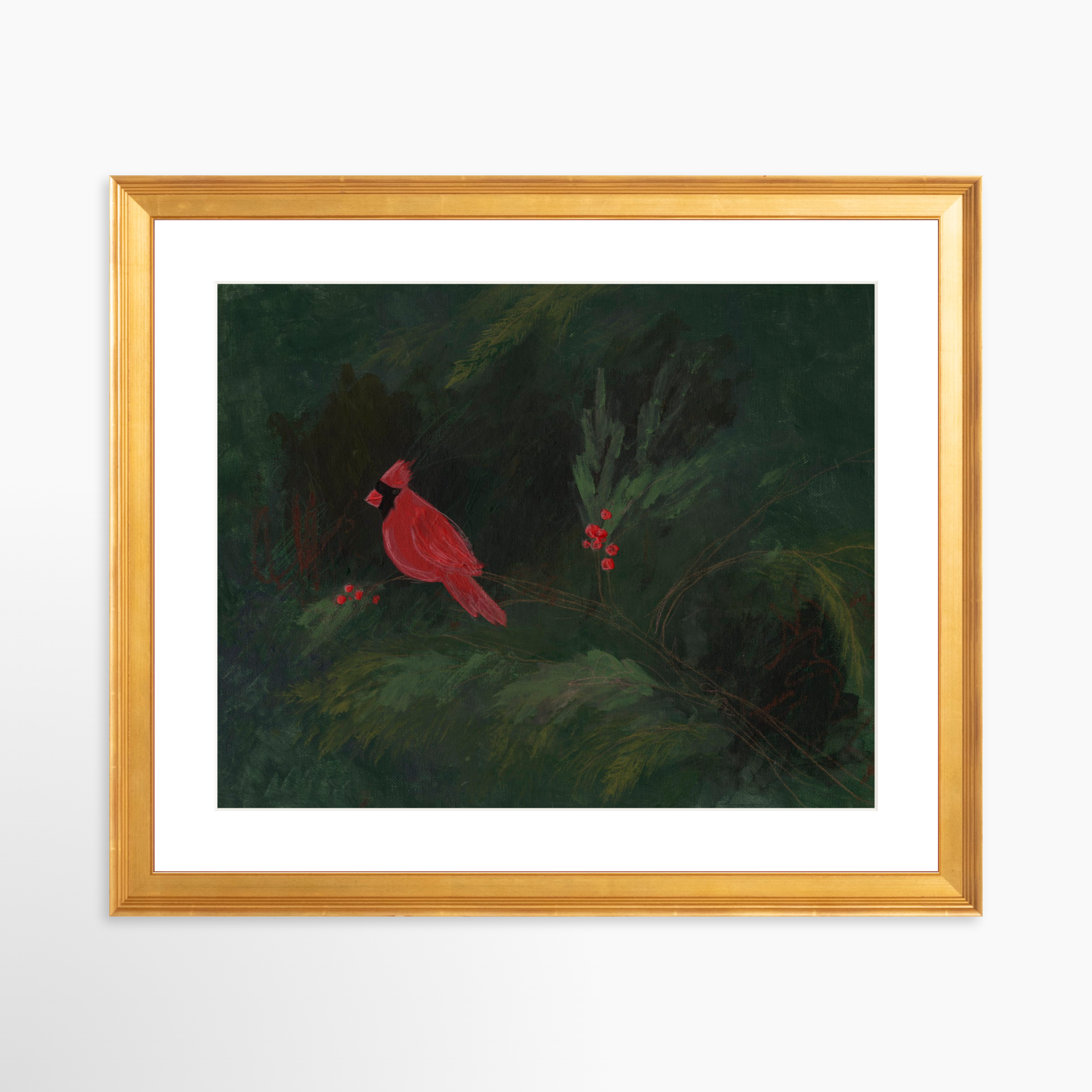 30x24 / Certificate Gold Frame + White Mat