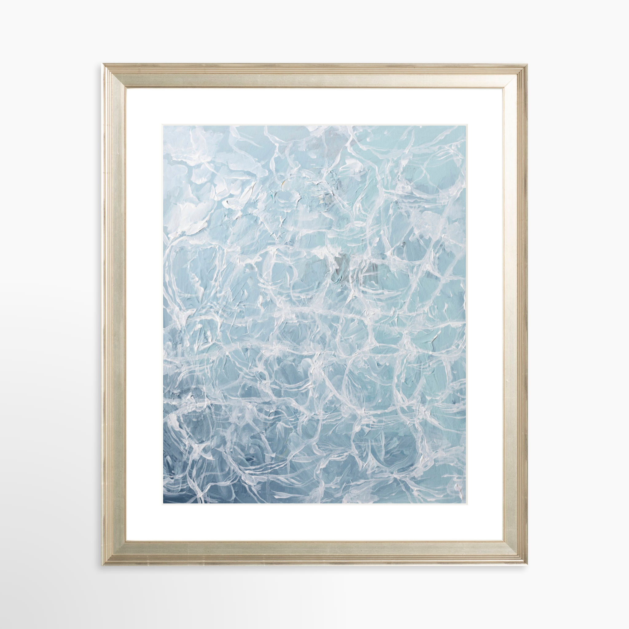 24x30 / Certificate Silver Frame + White Mat