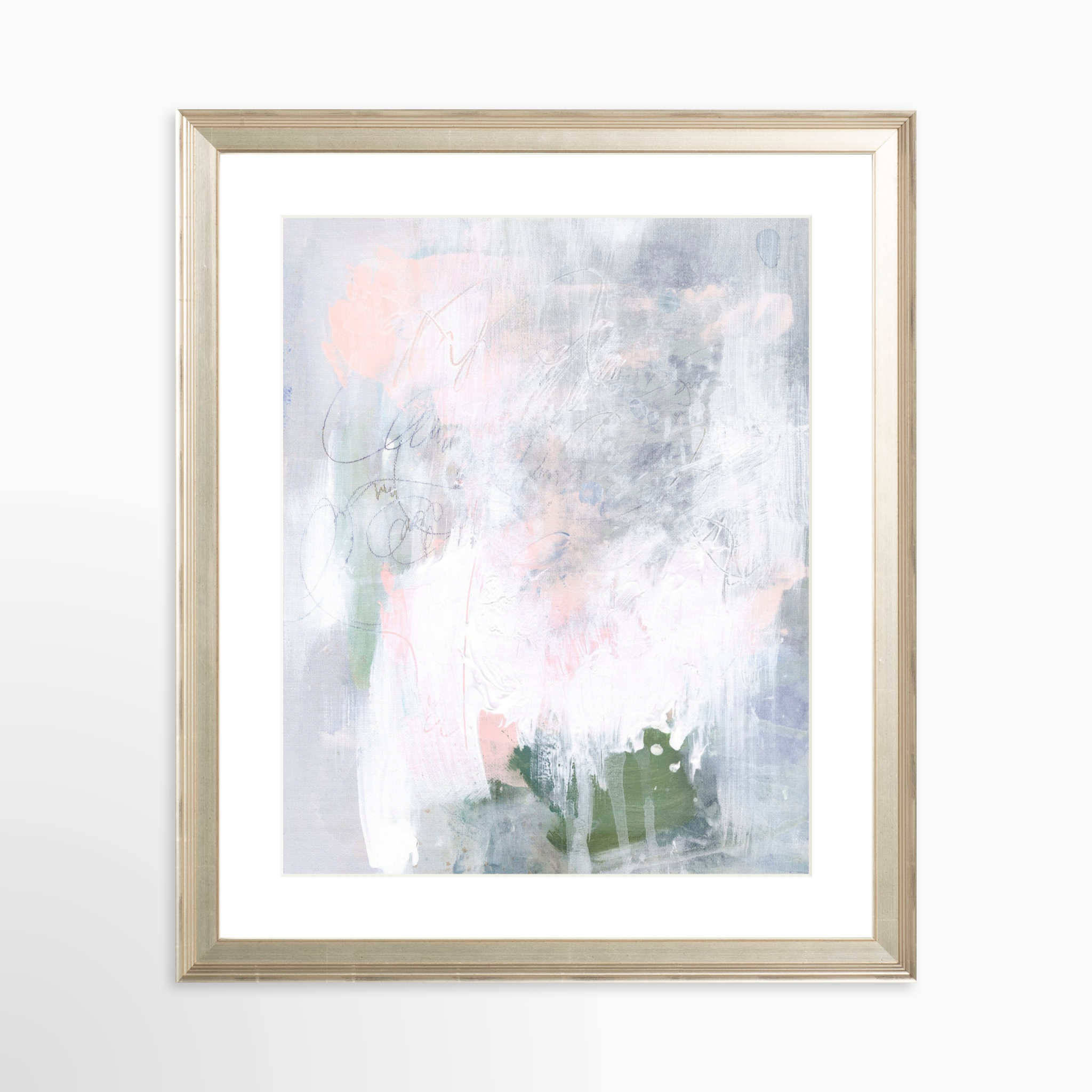 24x30 / Certificate Silver Frame + White Mat