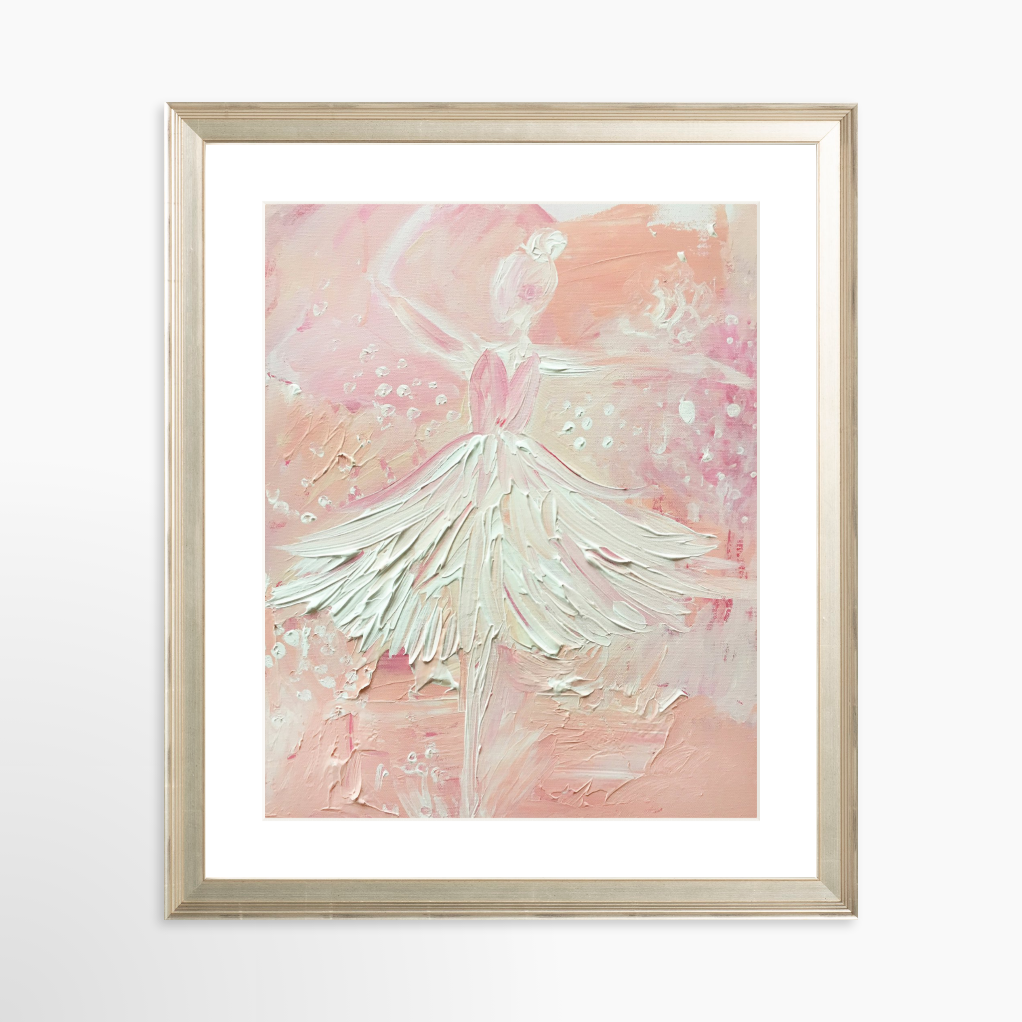 24x30 / Certificate Silver Frame + White Mat