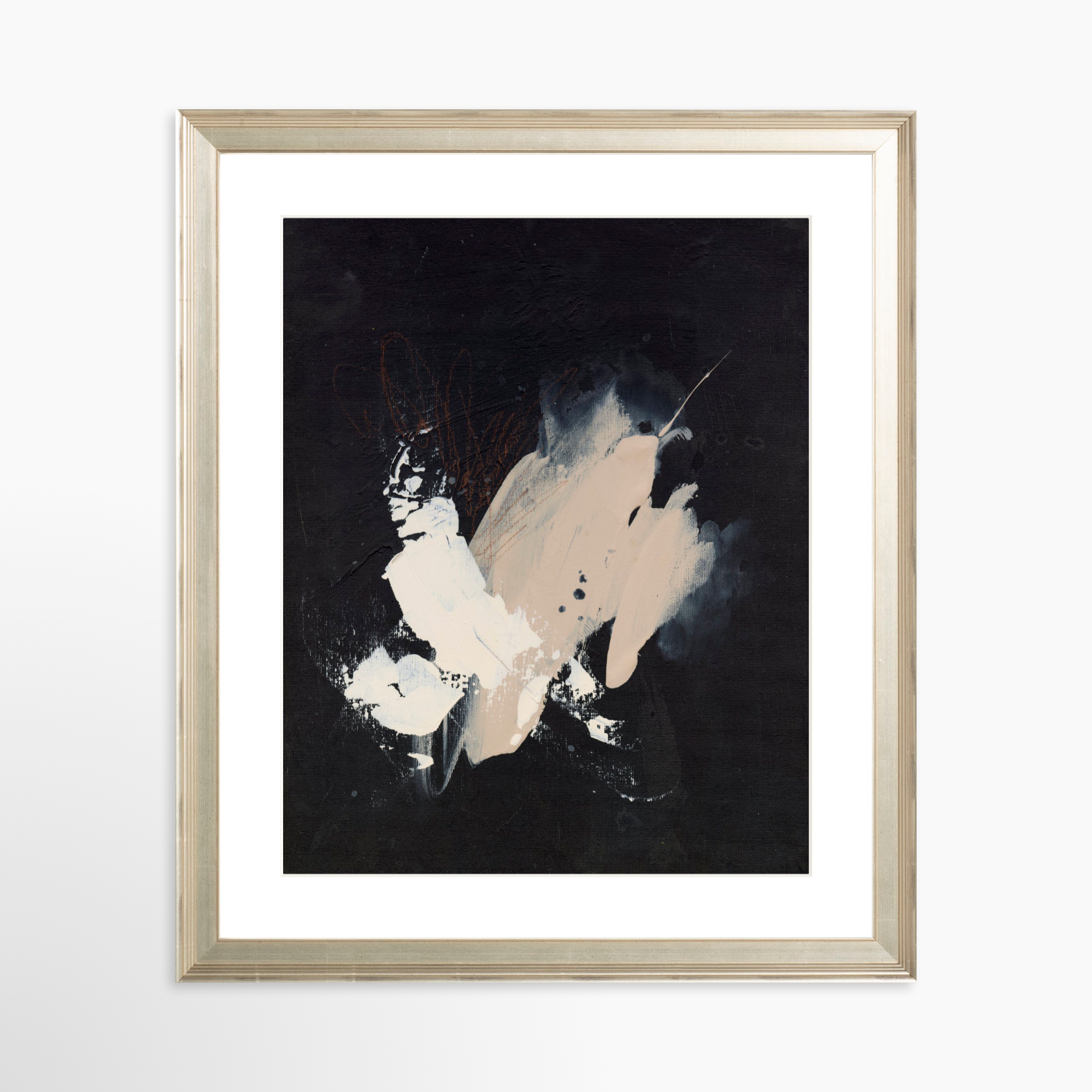 24x30 / Certificate Silver Frame + White Mat