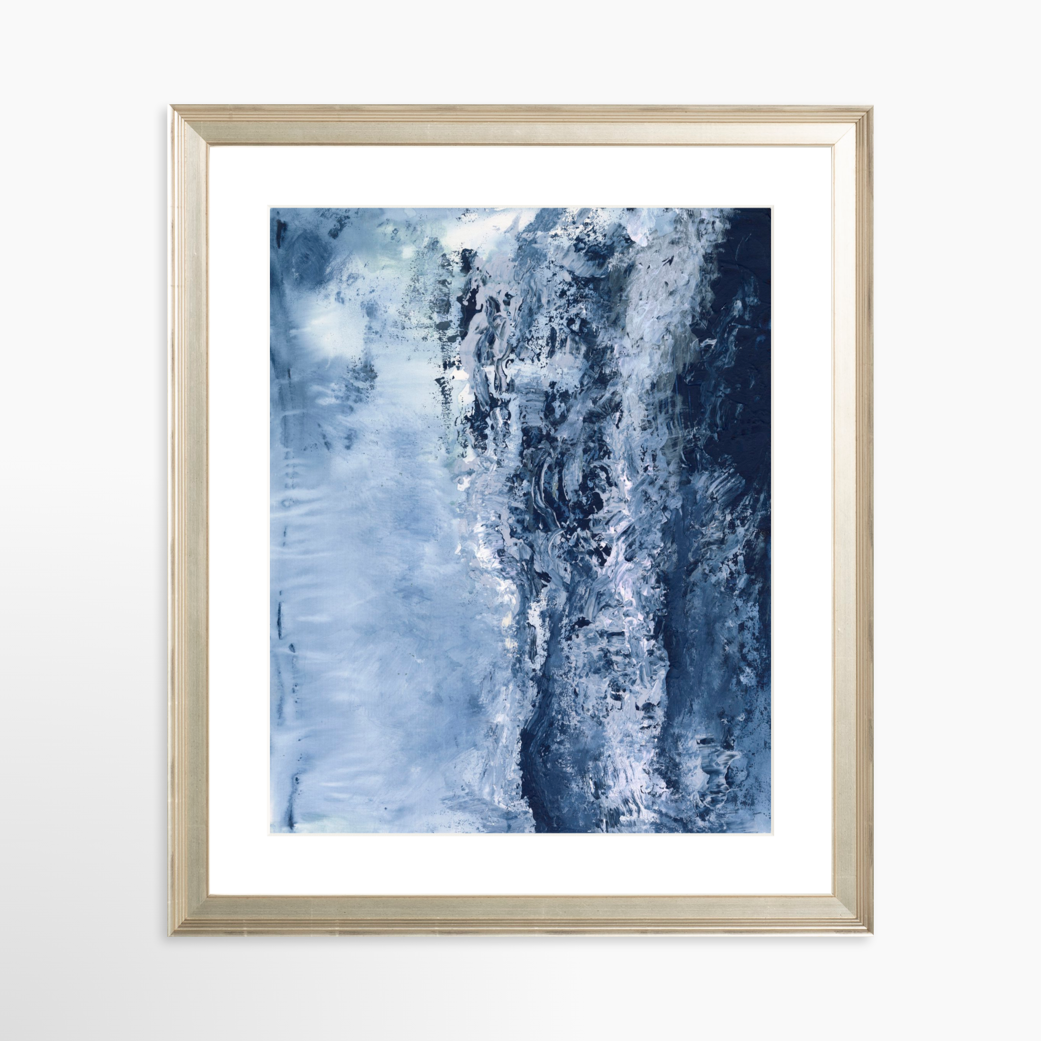 24x30 / Certificate Silver Frame + White Mat