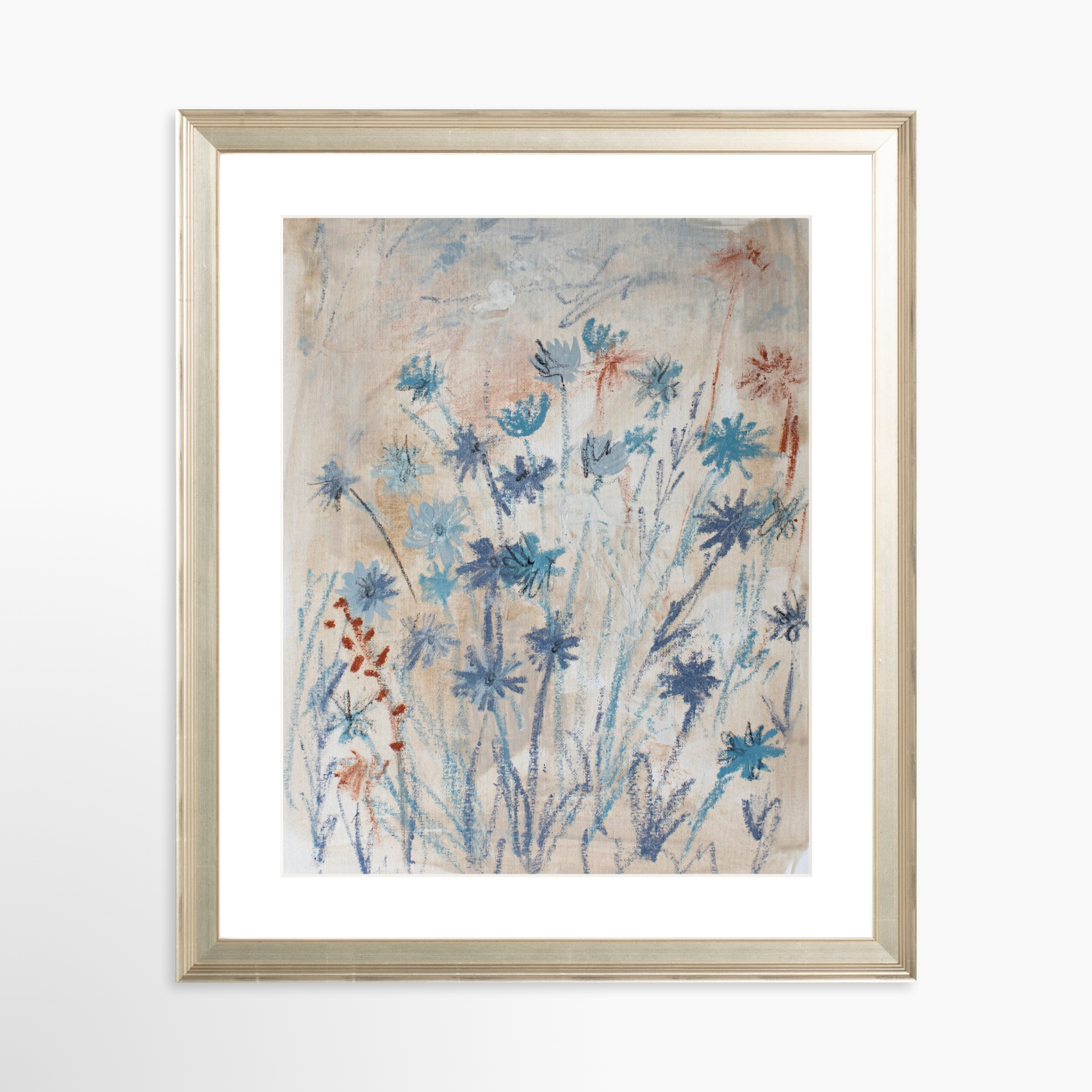 24x30 / Certificate Silver Frame + White Mat