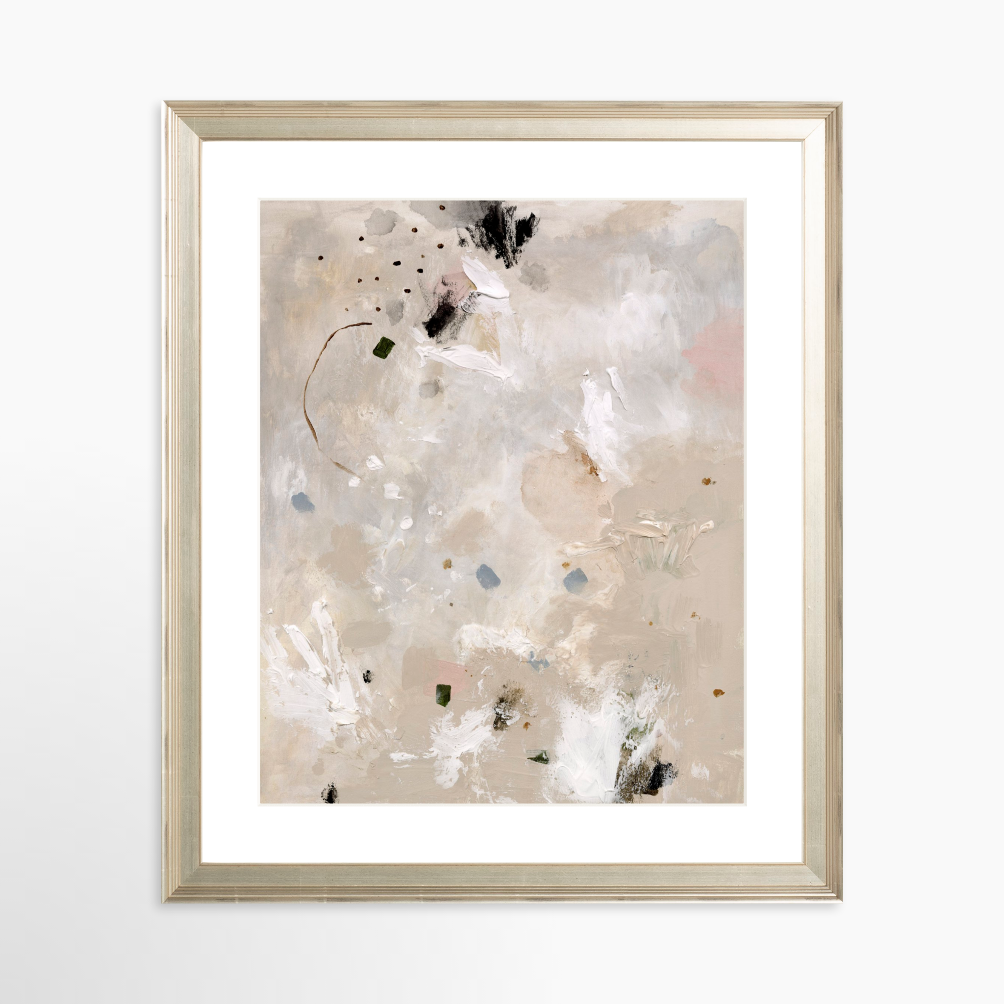 24x30 / Certificate Silver Frame + White Mat